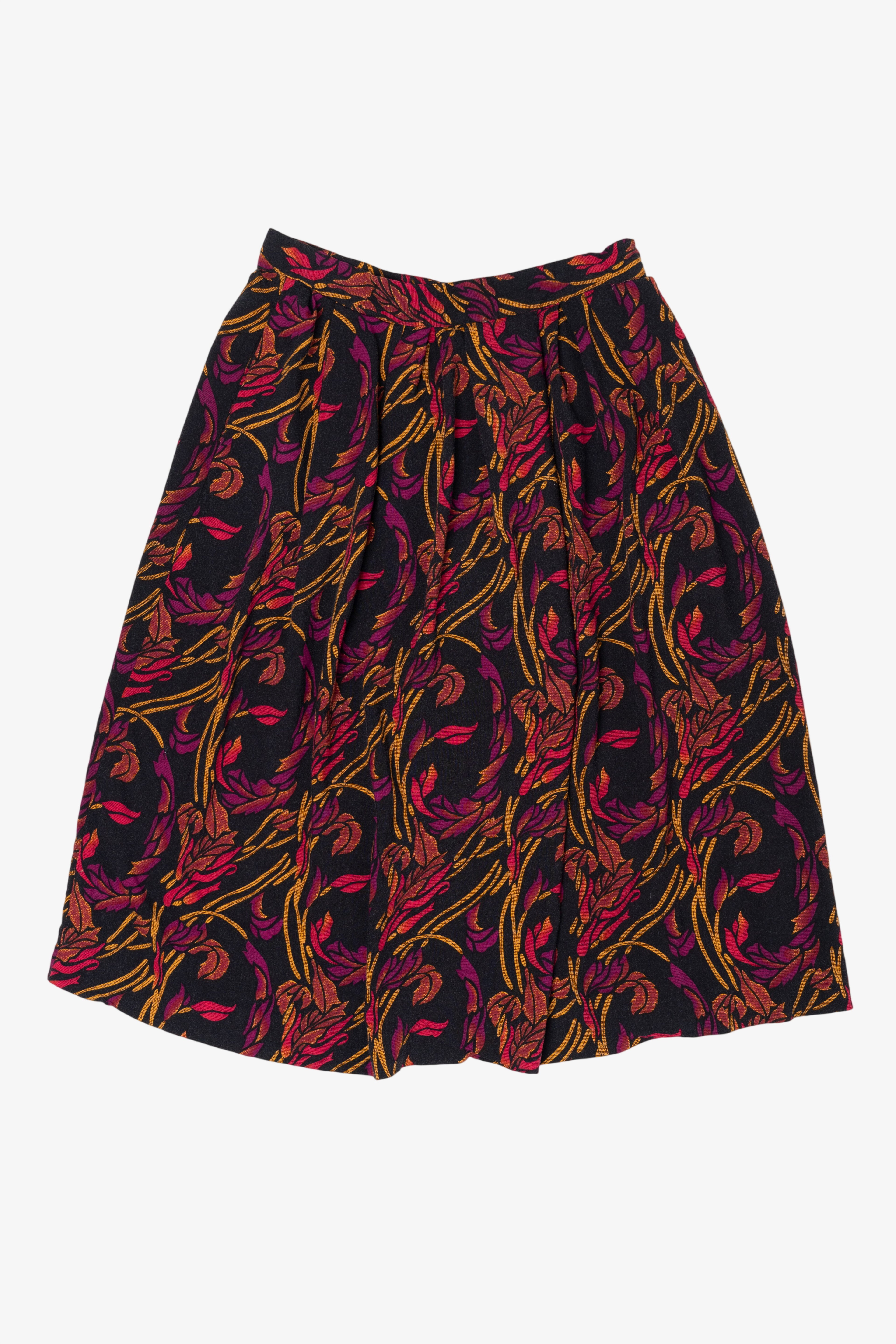 Vintage Jaclyn Smith Floral Skirt (1990s)