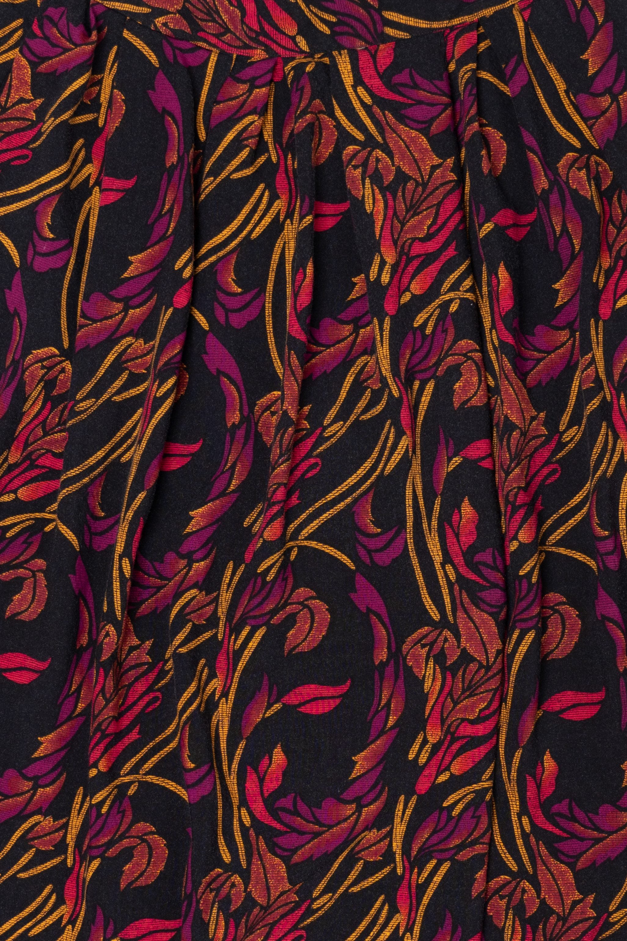 Vintage Jaclyn Smith Floral Skirt (1990s)
