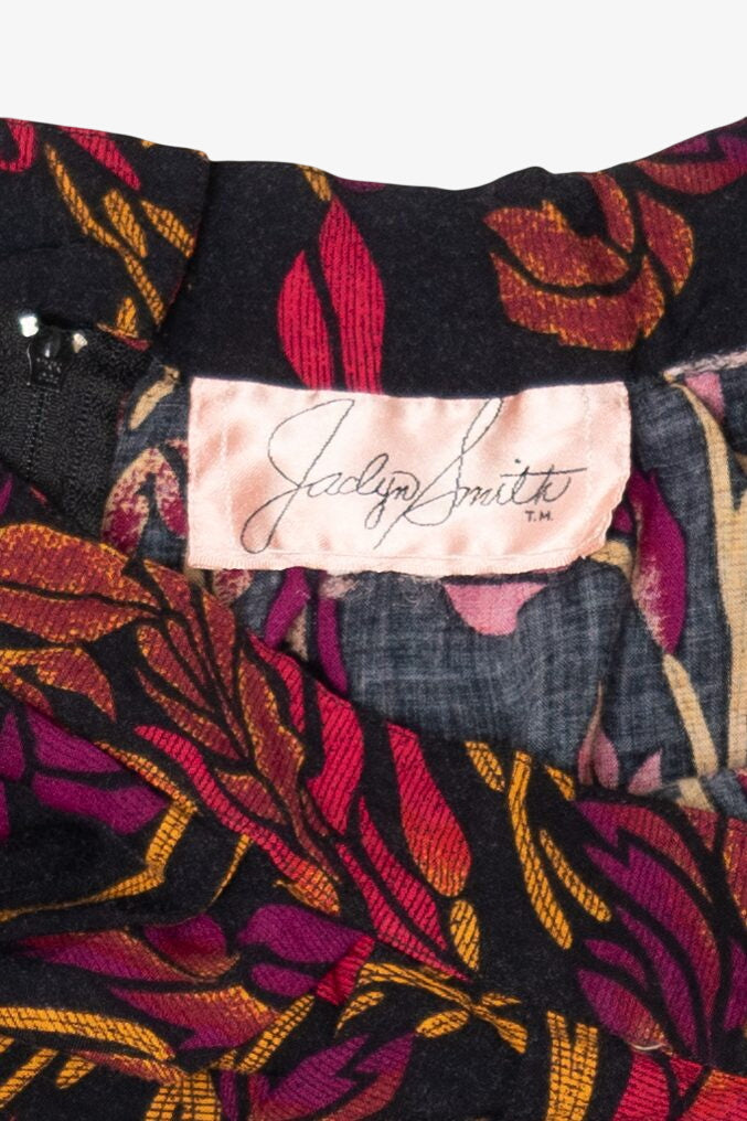Vintage Jaclyn Smith Floral Skirt (1990s)
