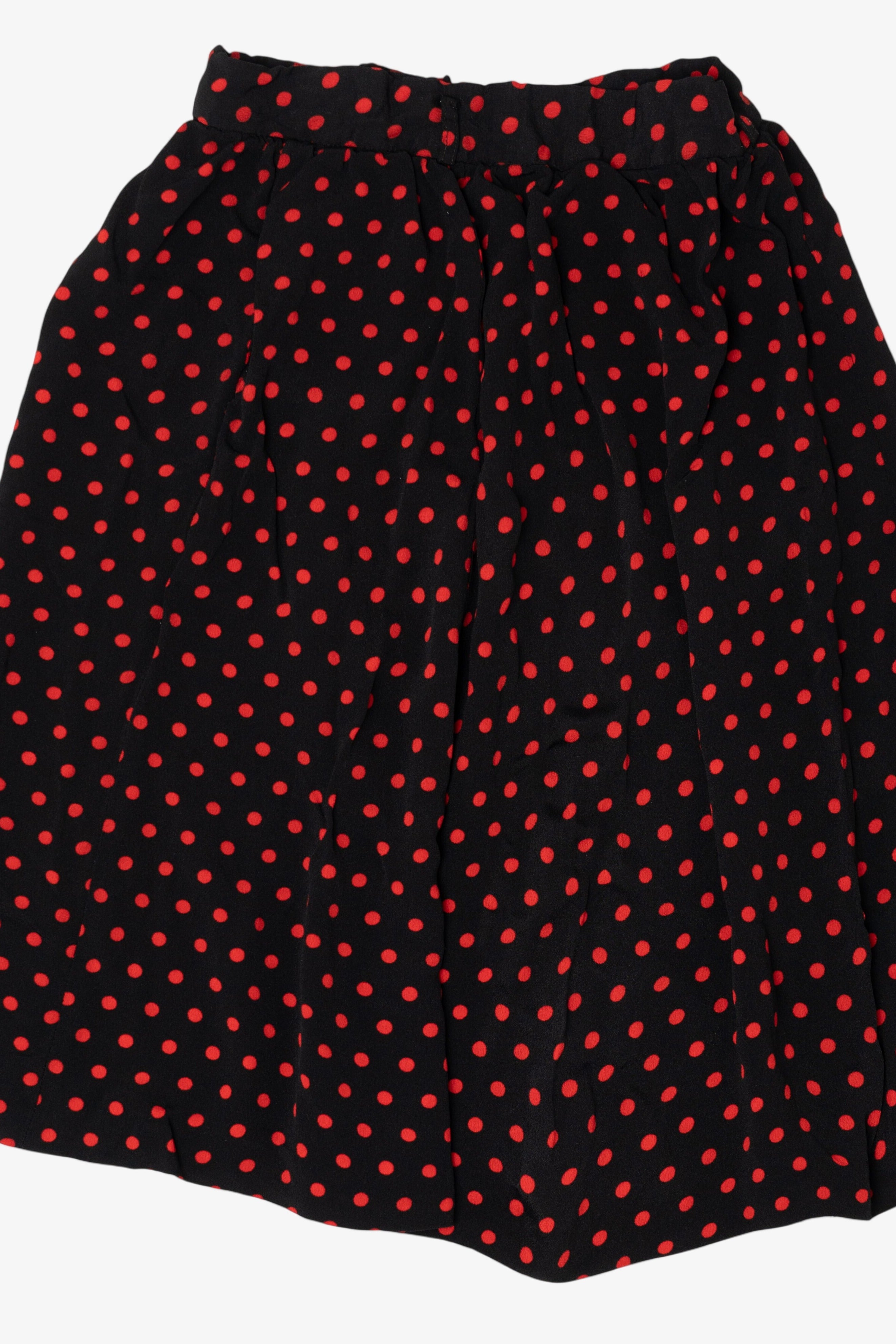 Vintage JH Collectibles Union Made Polka Dot Skirt (1980s)
