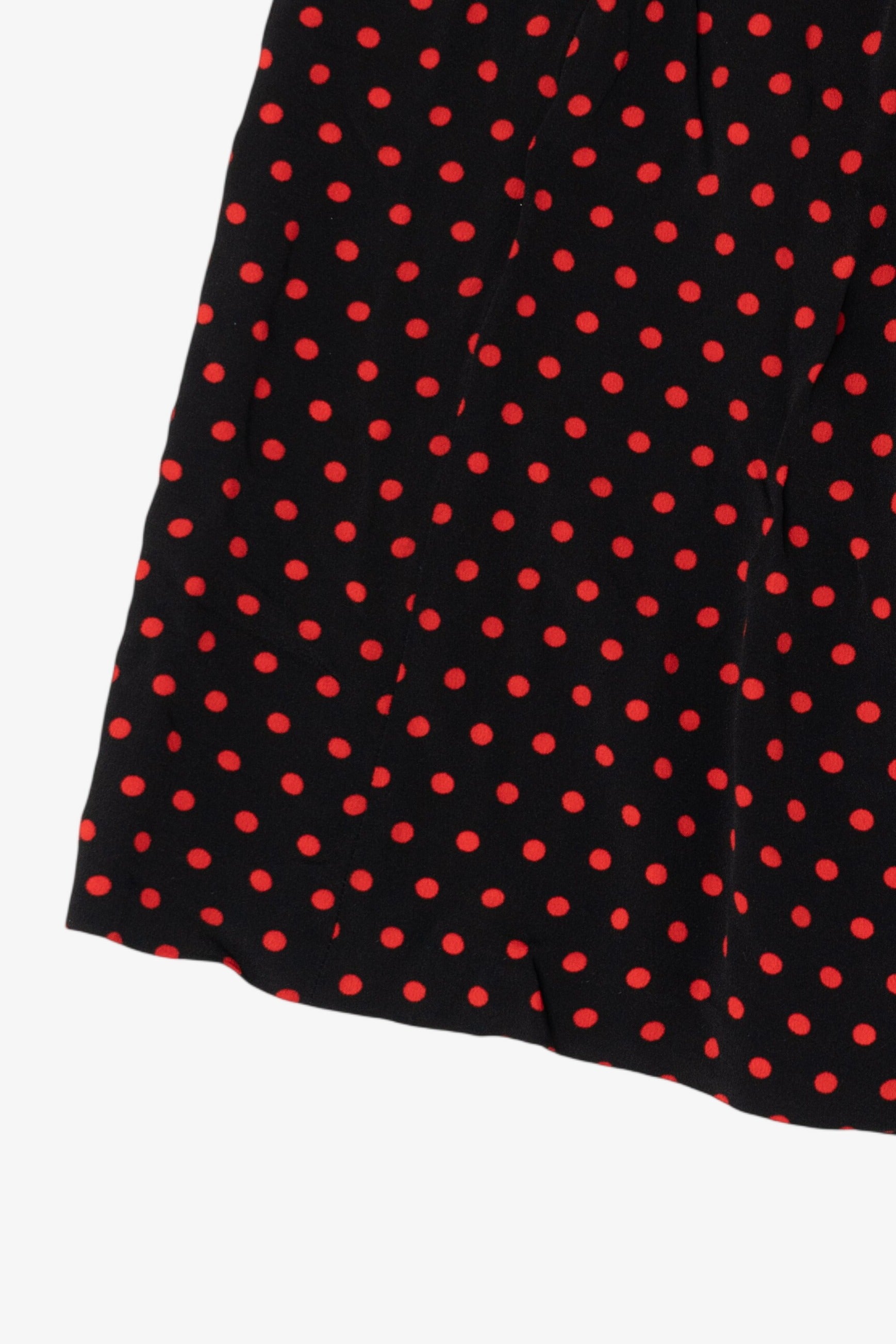 Vintage JH Collectibles Union Made Polka Dot Skirt (1980s)