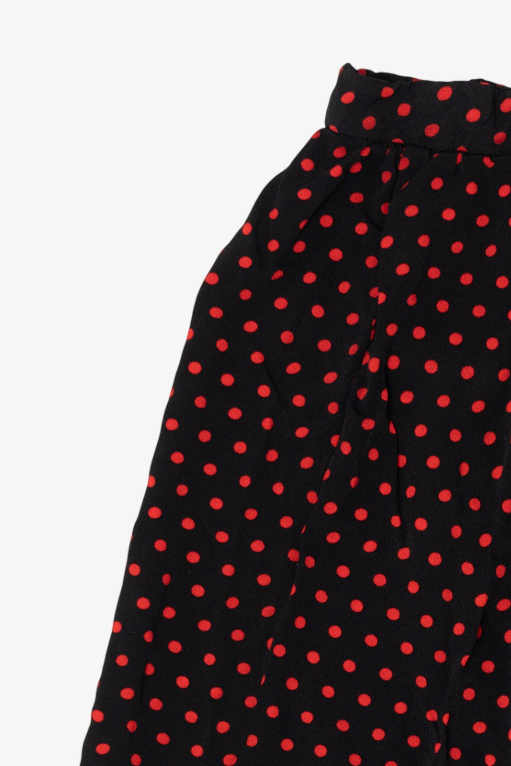 Vintage JH Collectibles Union Made Polka Dot Skirt (1980s)