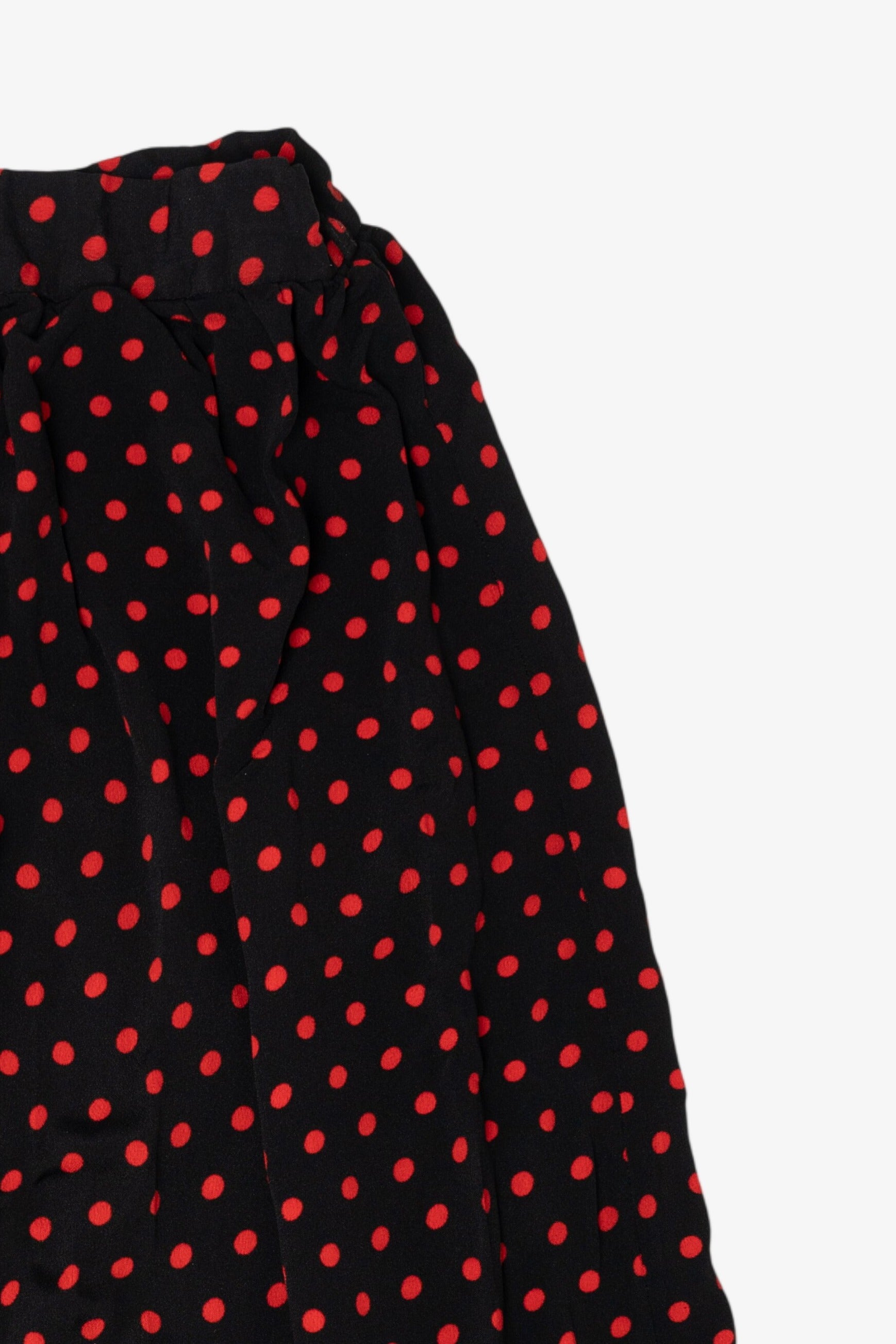 Vintage JH Collectibles Union Made Polka Dot Skirt (1980s)