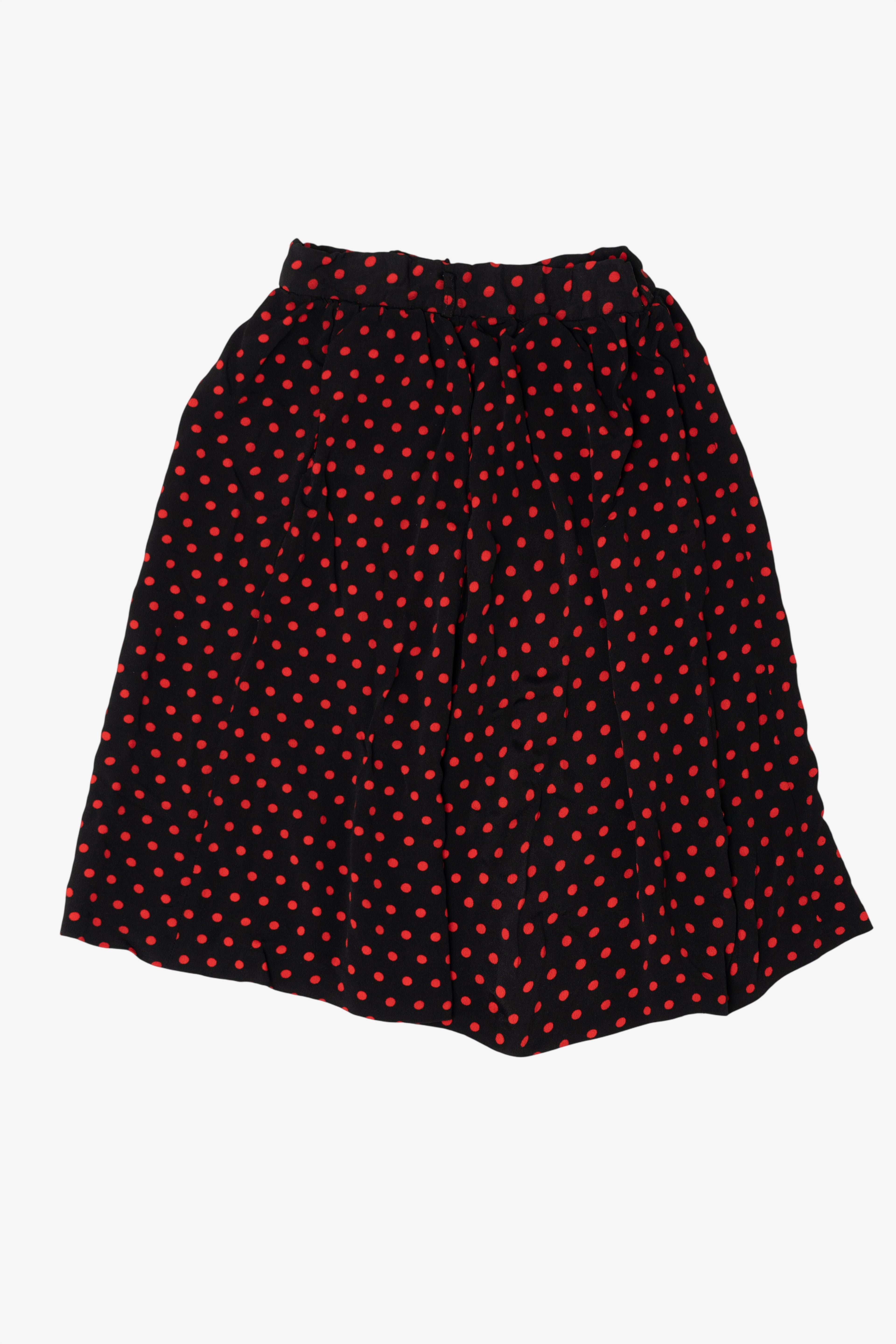 Vintage JH Collectibles Union Made Polka Dot Skirt (1980s)