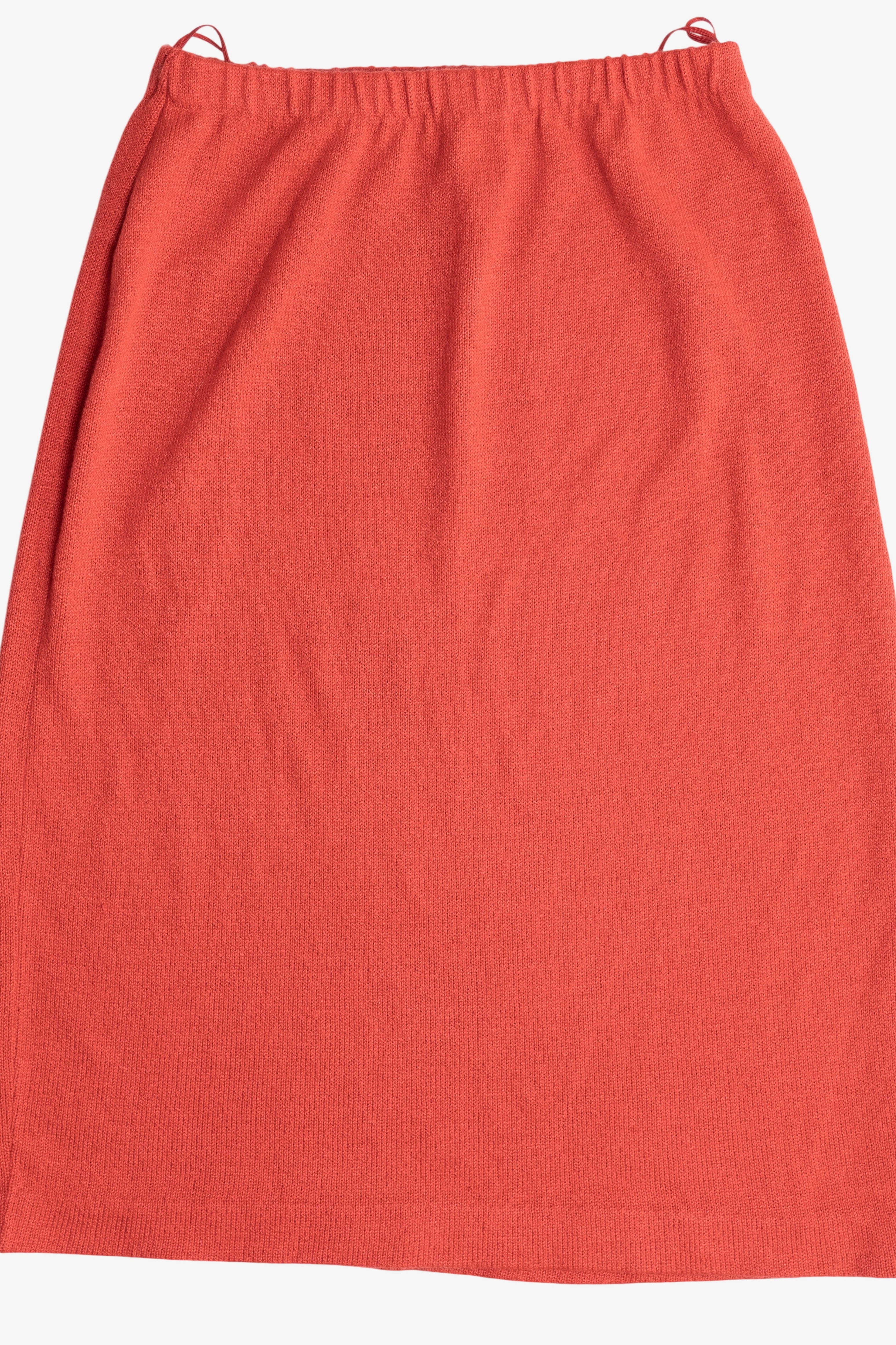 Vintage Midi Sweater Skirt (1980s)
