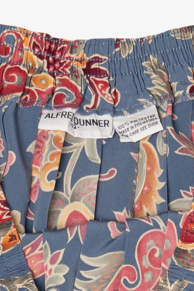 Vintage Blue Alfred Dunner Pleated Skirt (1990s)