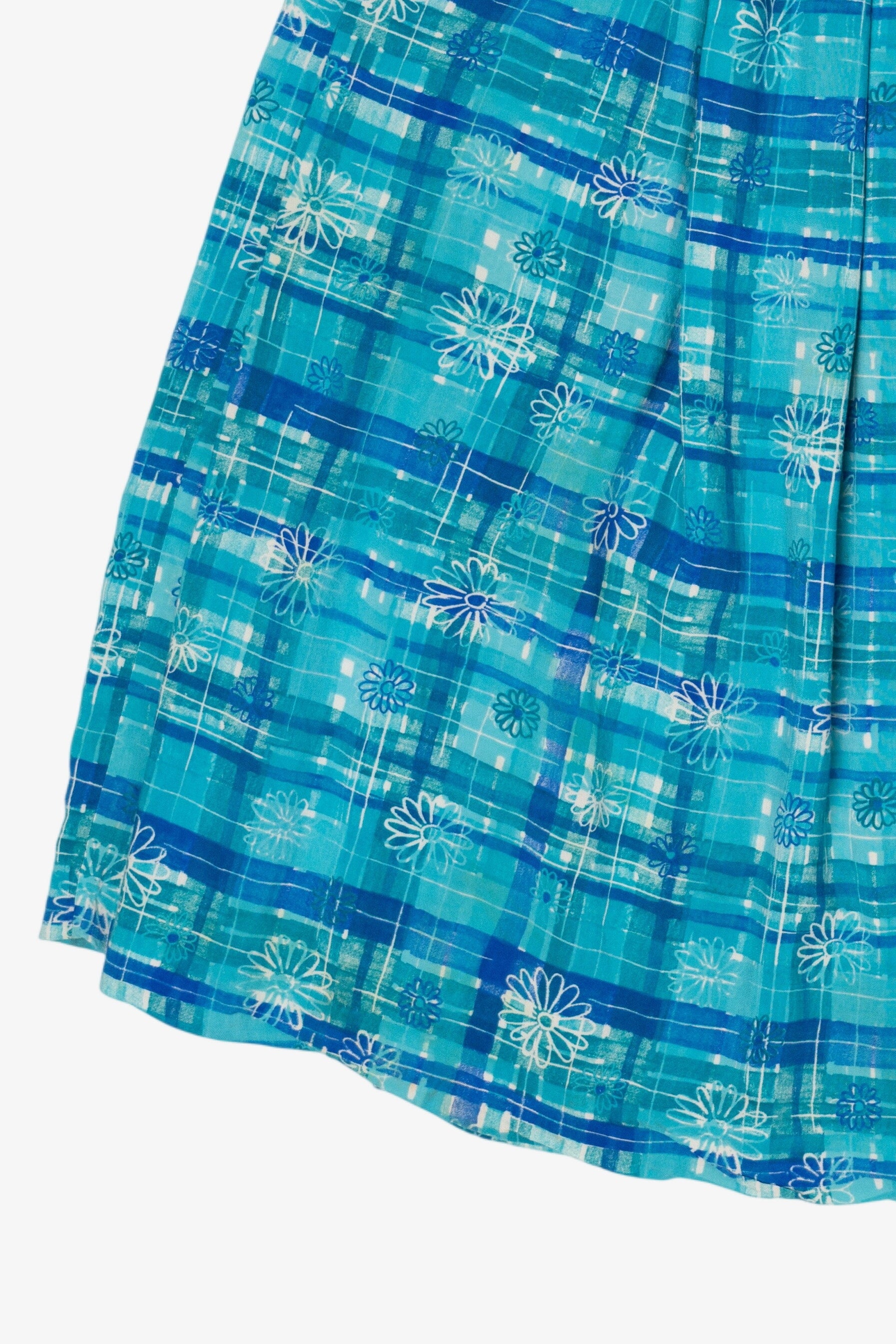 Vintage Blue Stonebridge Maxi Skirt (1990s)