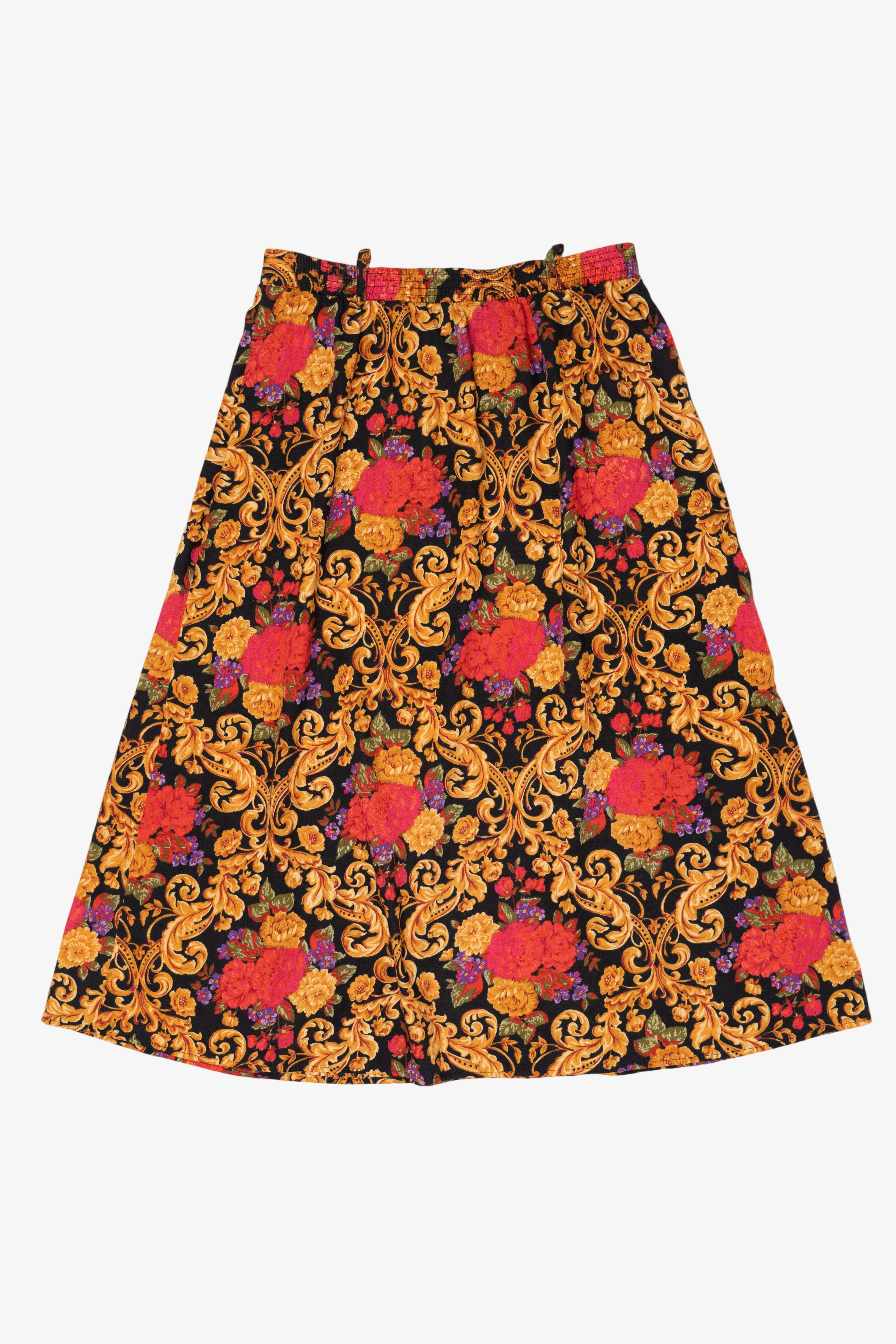 Vintage Connections Floral Maxi Skirt (1990s)