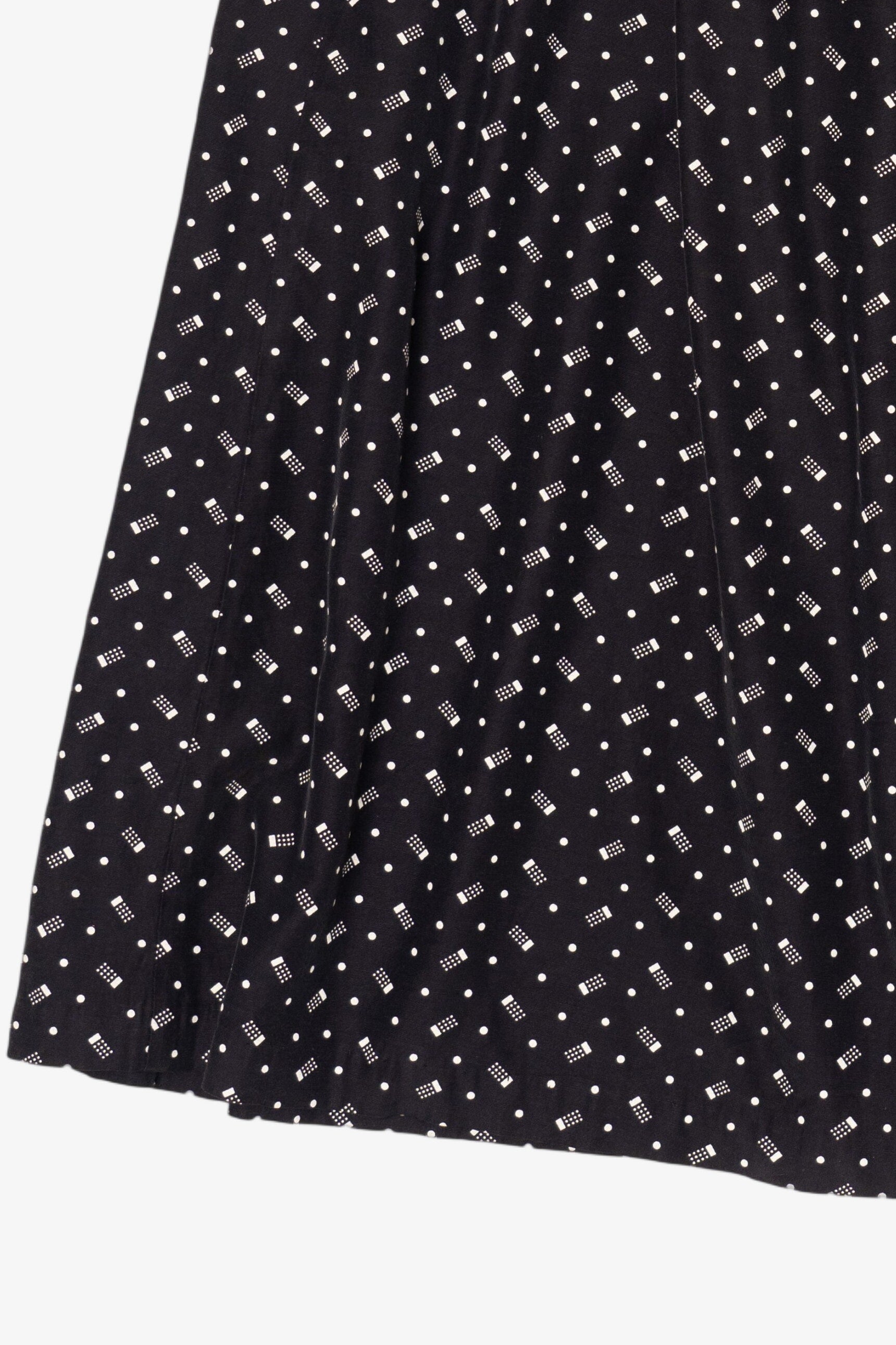 Vintage Black Studio C Maxi Skirt (1990s)