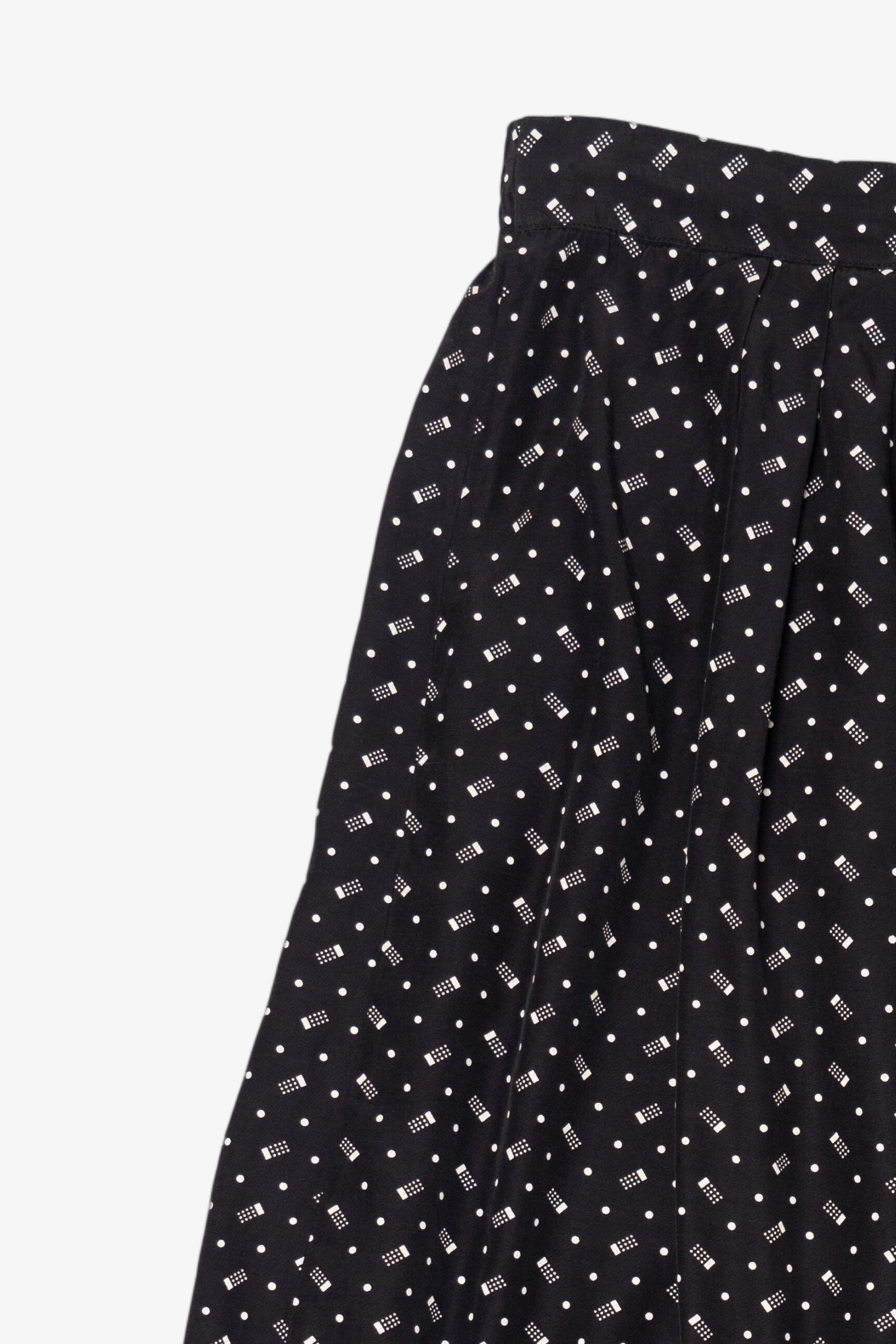 Vintage Black Studio C Maxi Skirt (1990s)