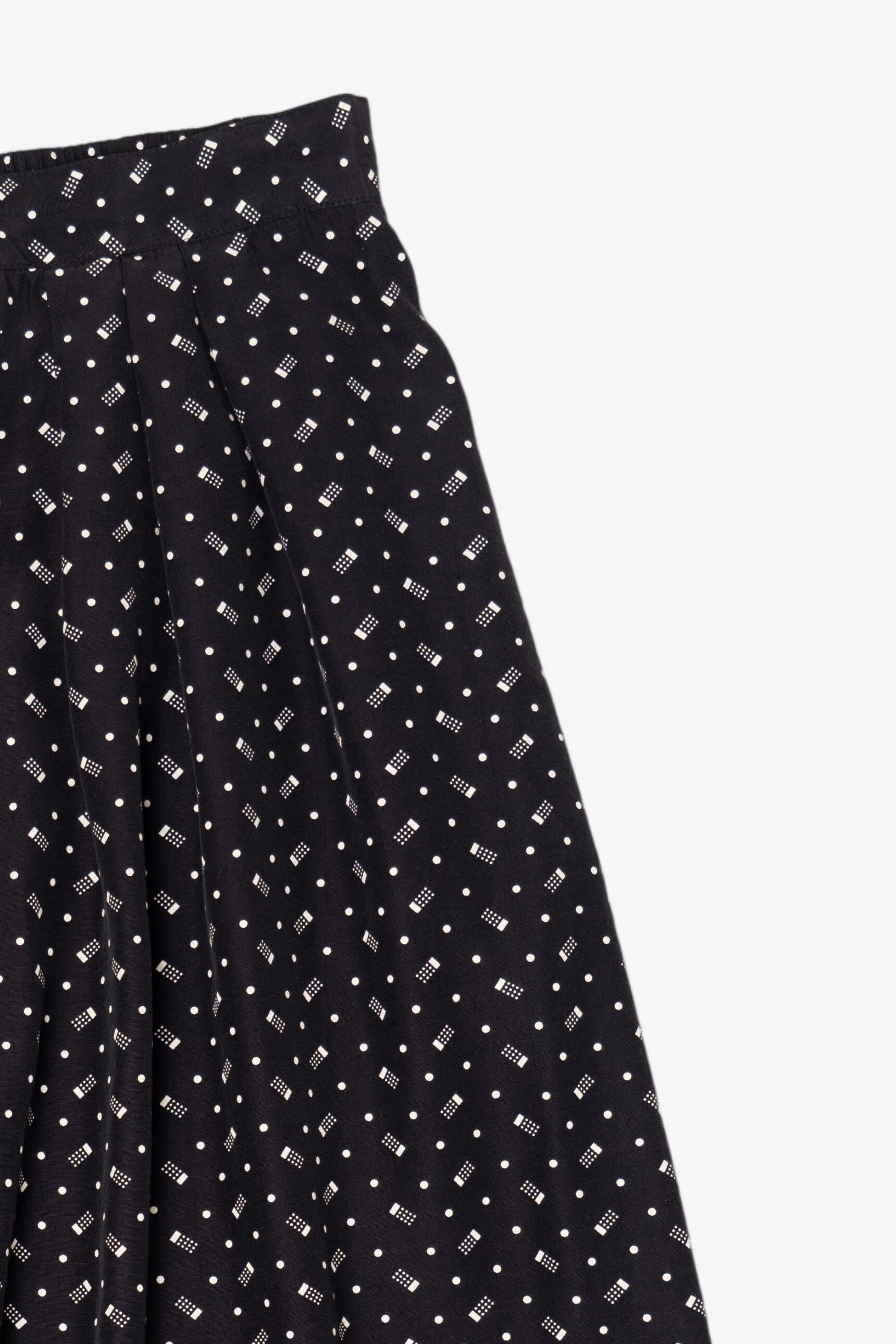 Vintage Black Studio C Maxi Skirt (1990s)