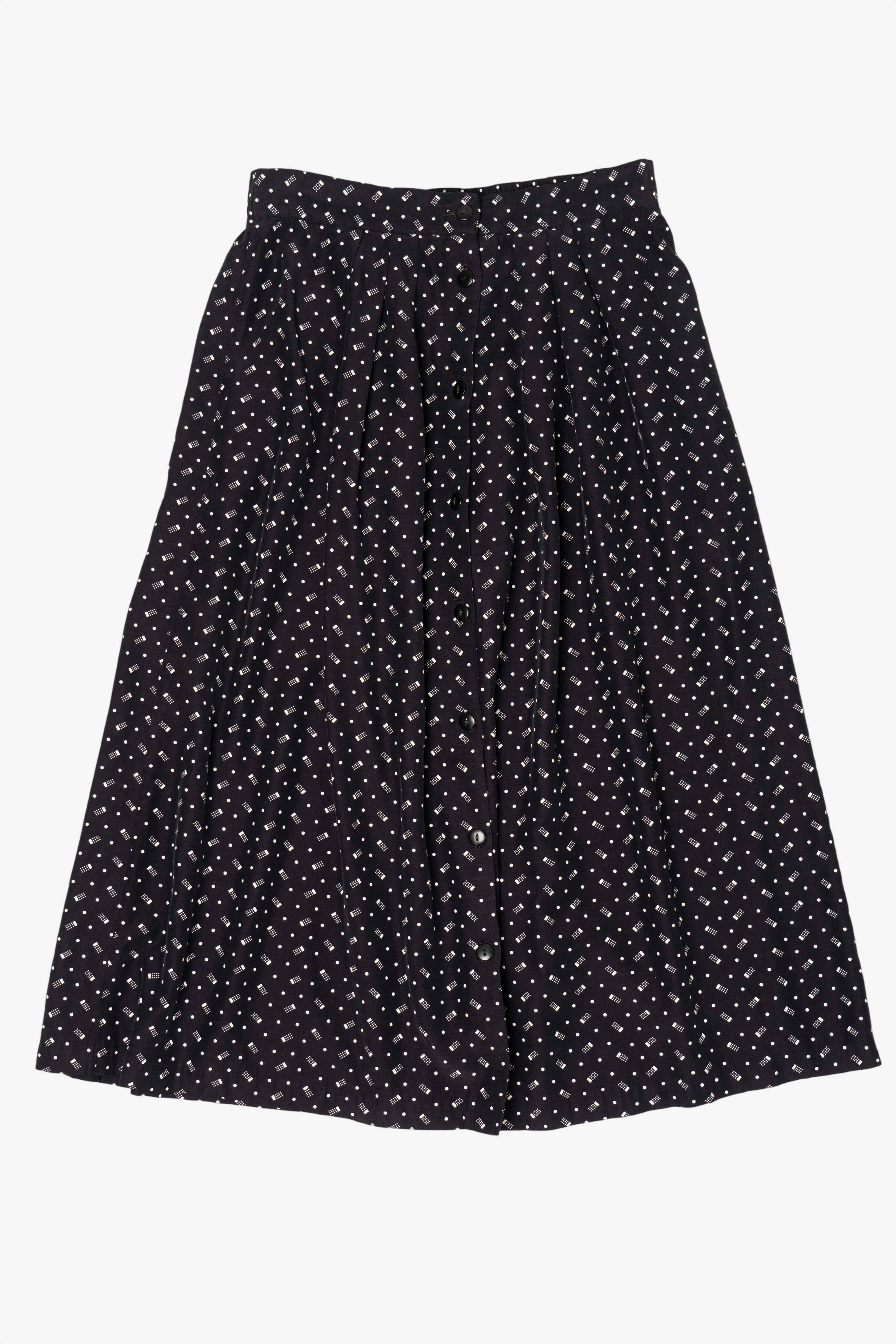 Vintage Black Studio C Maxi Skirt (1990s)