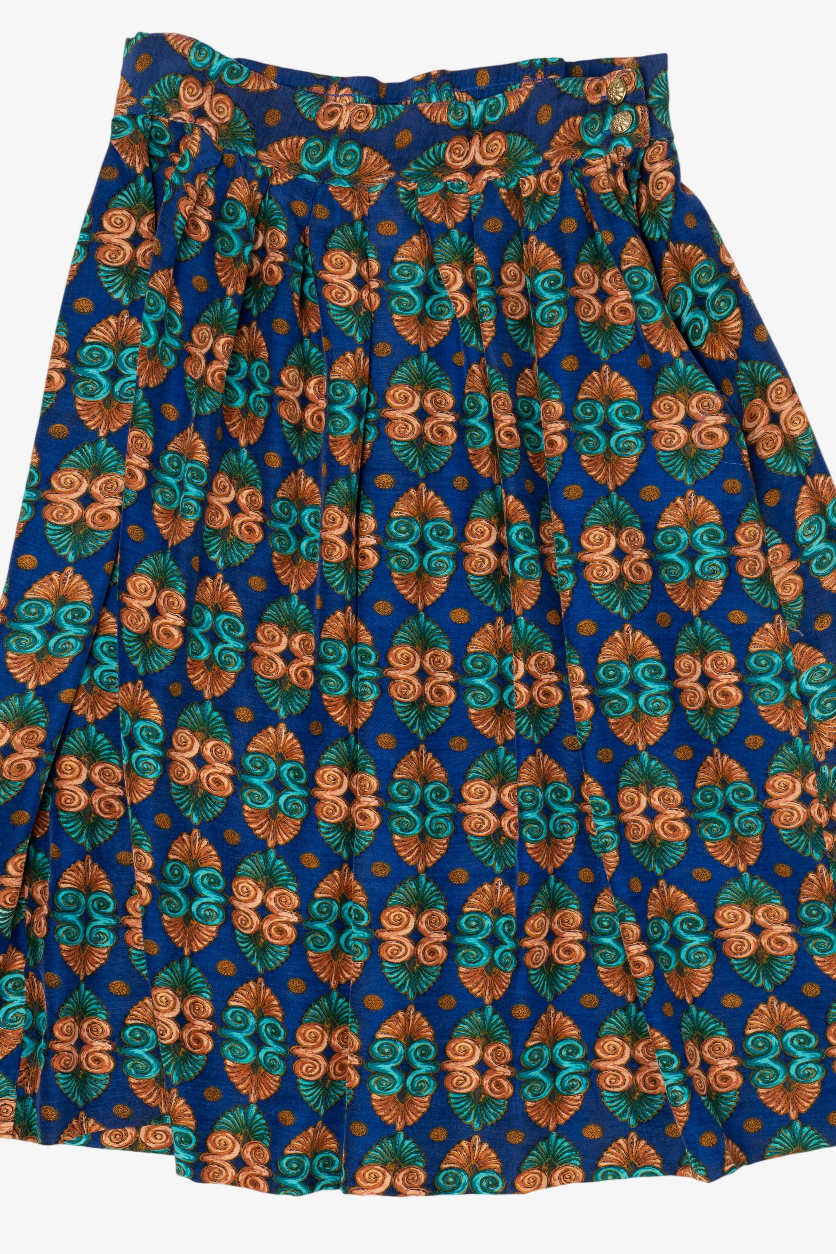Vintage Blue SK & Company Skirt (1990s)