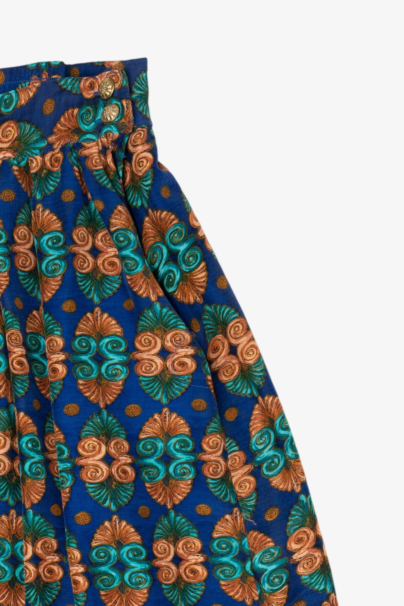 Vintage Blue SK & Company Skirt (1990s)