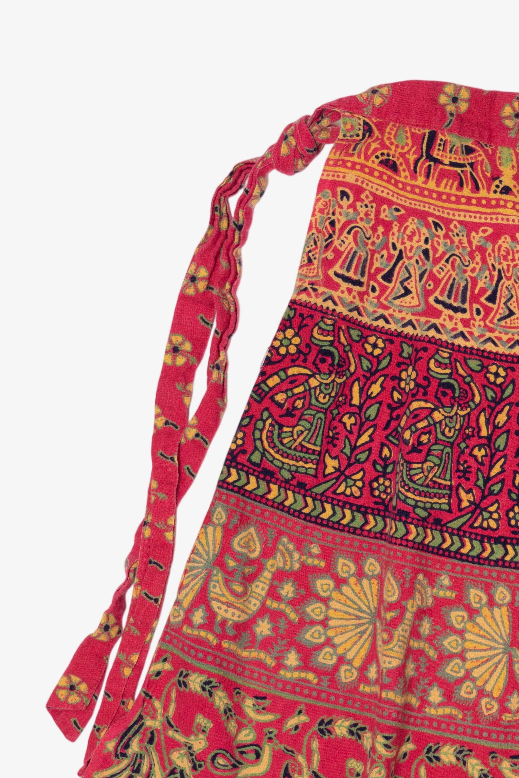 Vintage Red Dagina Wrap Skirt (1990s)