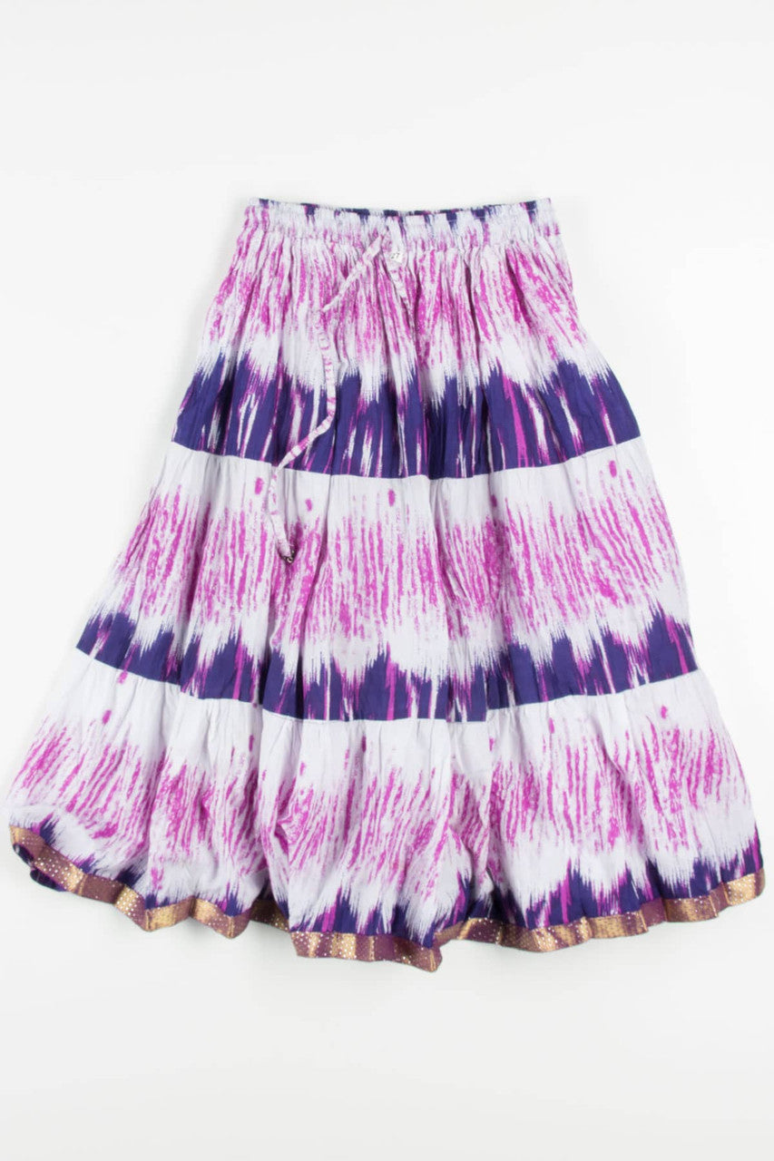 Vintage Hippie Maxi Skirt 493
