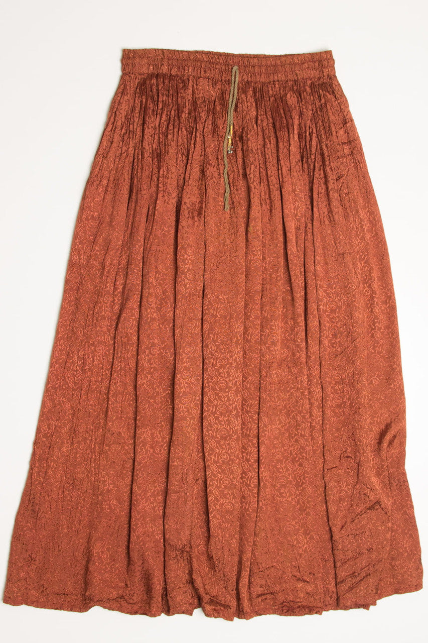 Copper Vines Festival Maxi Skirt 541