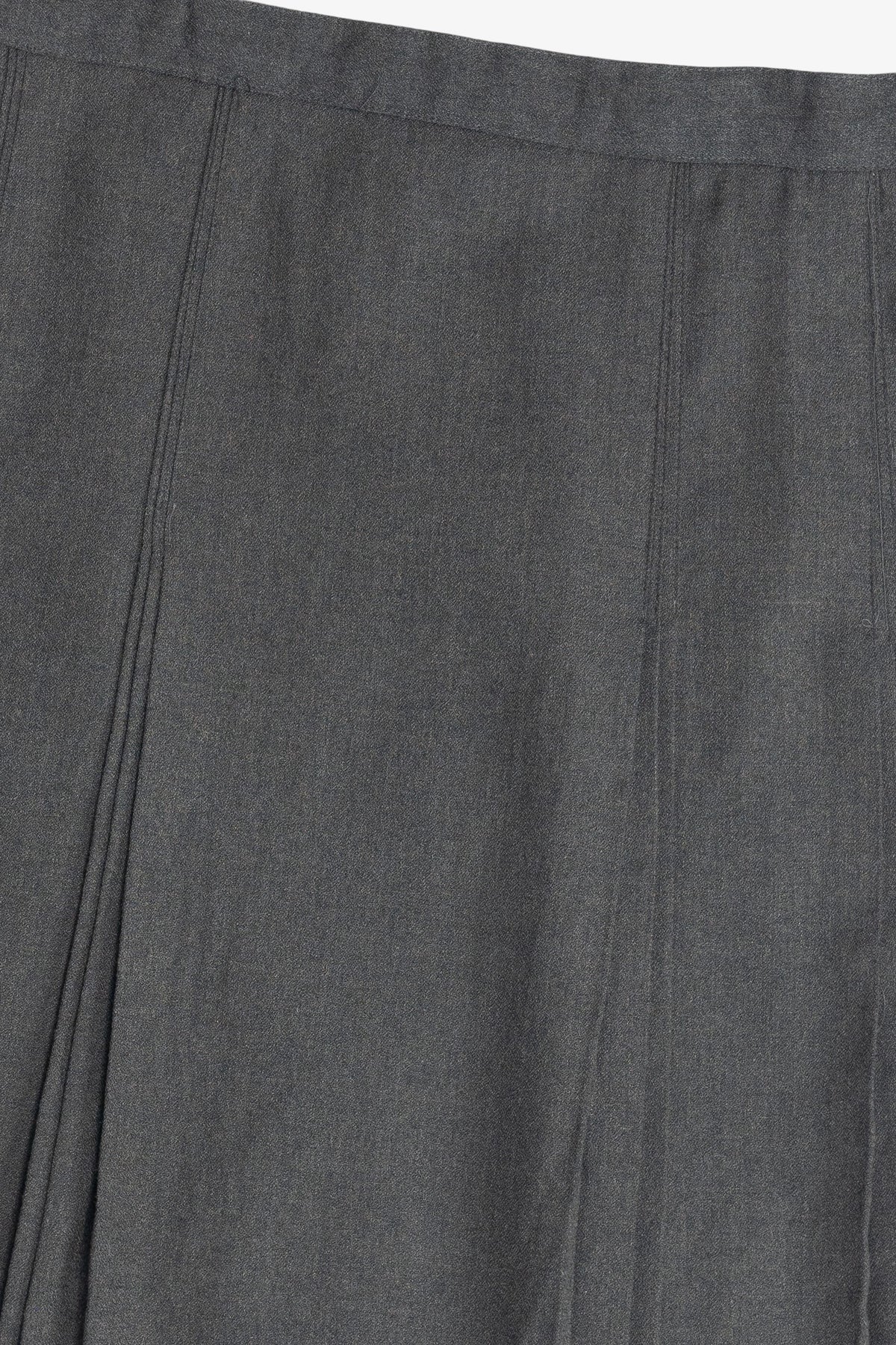 Vintage Kate McNaughton Pleated Detail Lined Midi Skirt (1990s)