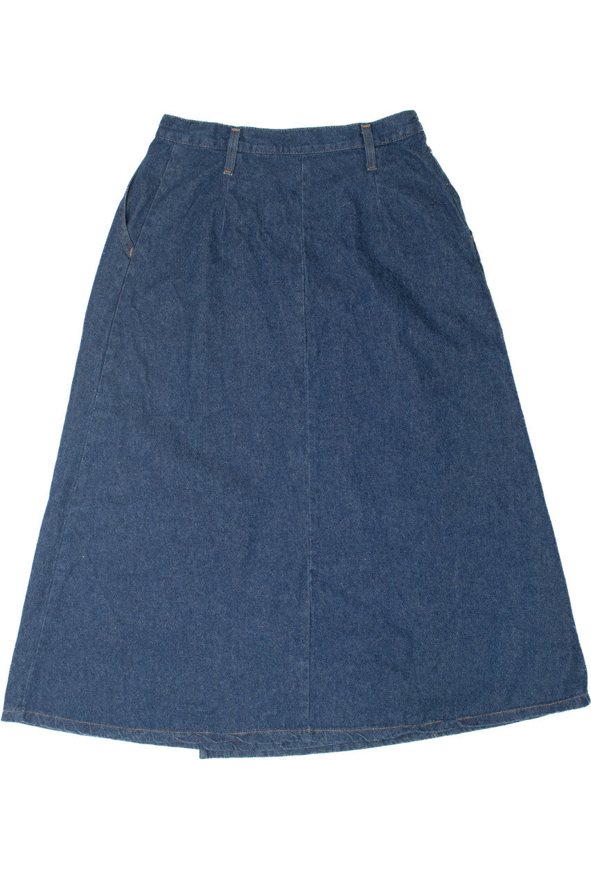 Vintage Denim Vivaldi Jeanswear Maxi Skirt