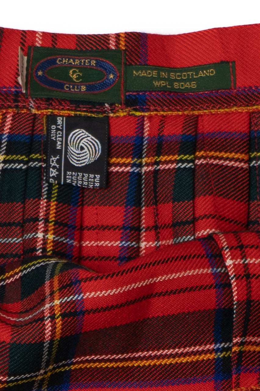 Vintage Charter Club Wool Wrap Skirt