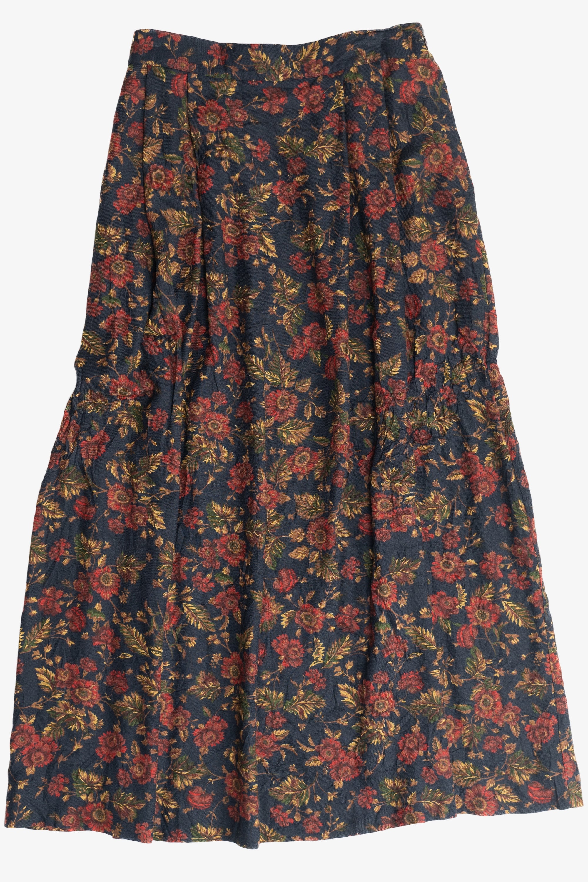 Vintage Floral Talbots Maxi Skirt (1990s)
