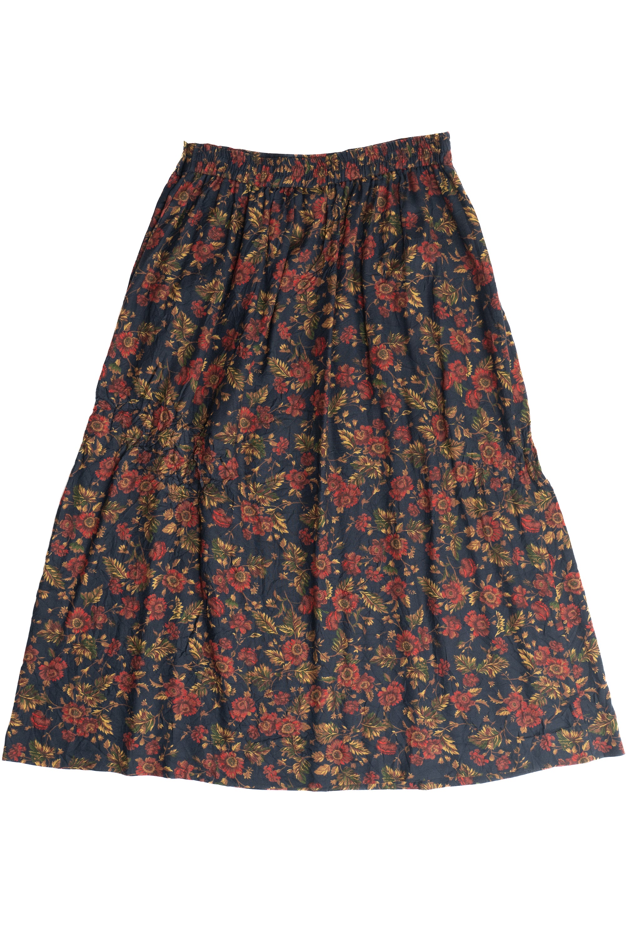 Vintage Floral Talbots Maxi Skirt (1990s)