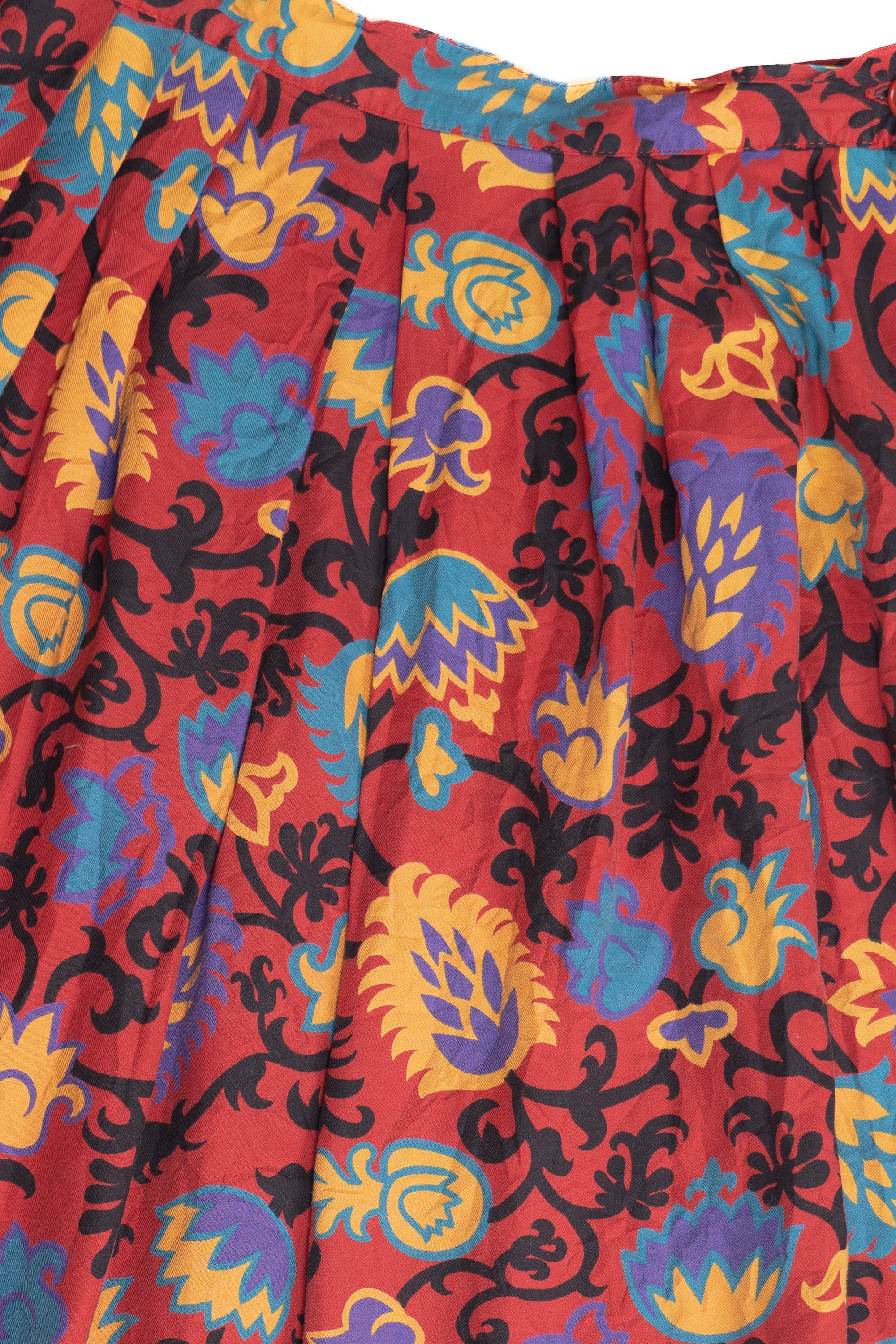 Vintage Intentions Patterned Skirt (1990s)