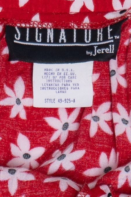 Vintage Signature Button Down Maxi Skirt (1990s)