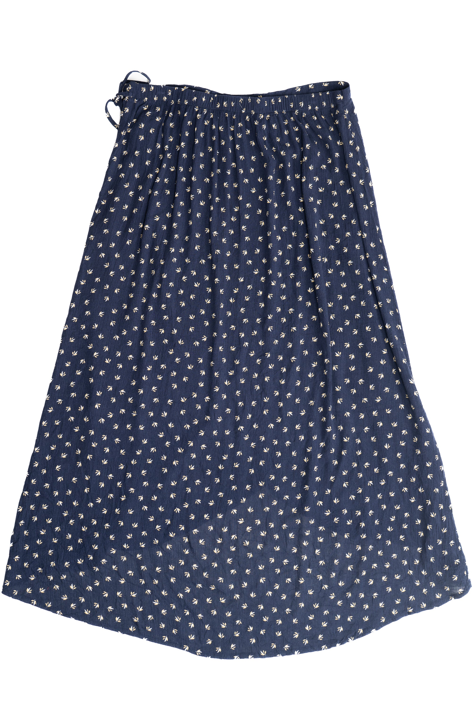 Maurices Tie Waist High Low Elastic Waist Skirt