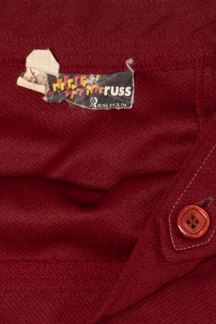 Vintage Red Russ Togs Inc Skirt (1990s)