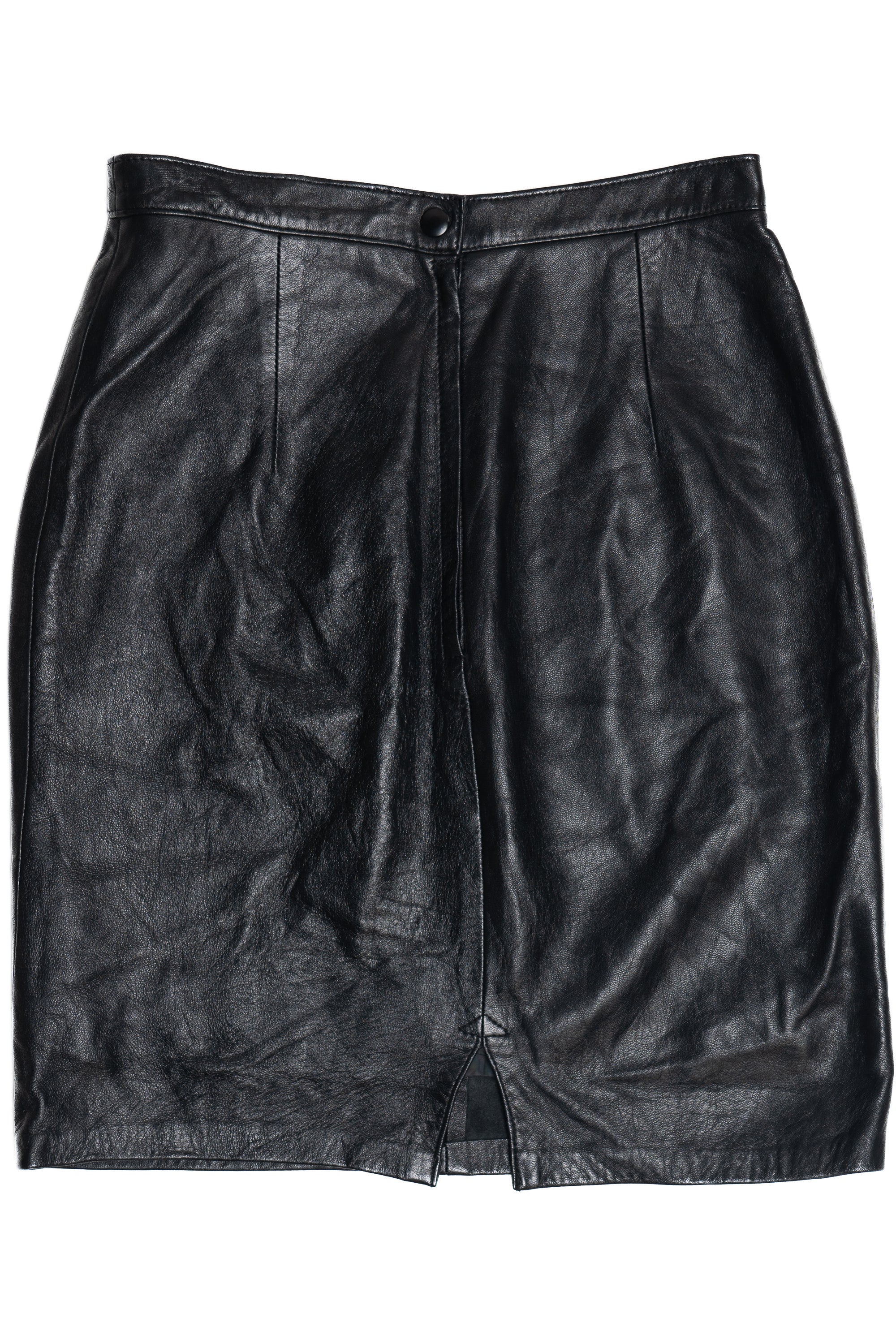 Vintage Giovinezza Moda by Rocco D'Amelio Leather Lined Skirt (1990s)