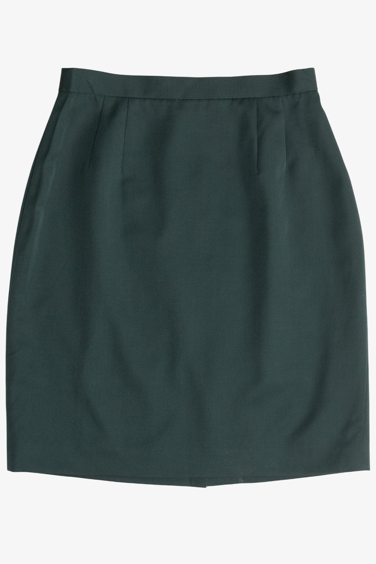 Vintage Classiques Entier Soft Wool High Waisted Lined Skirt (1990s)