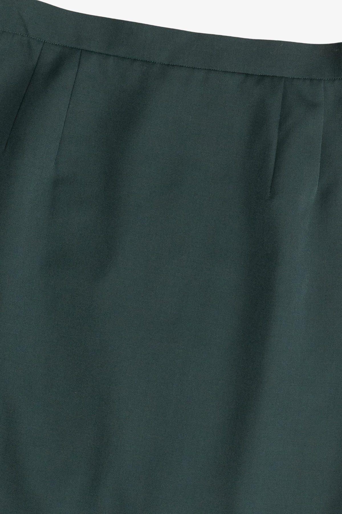 Vintage Classiques Entier Soft Wool High Waisted Lined Skirt (1990s)