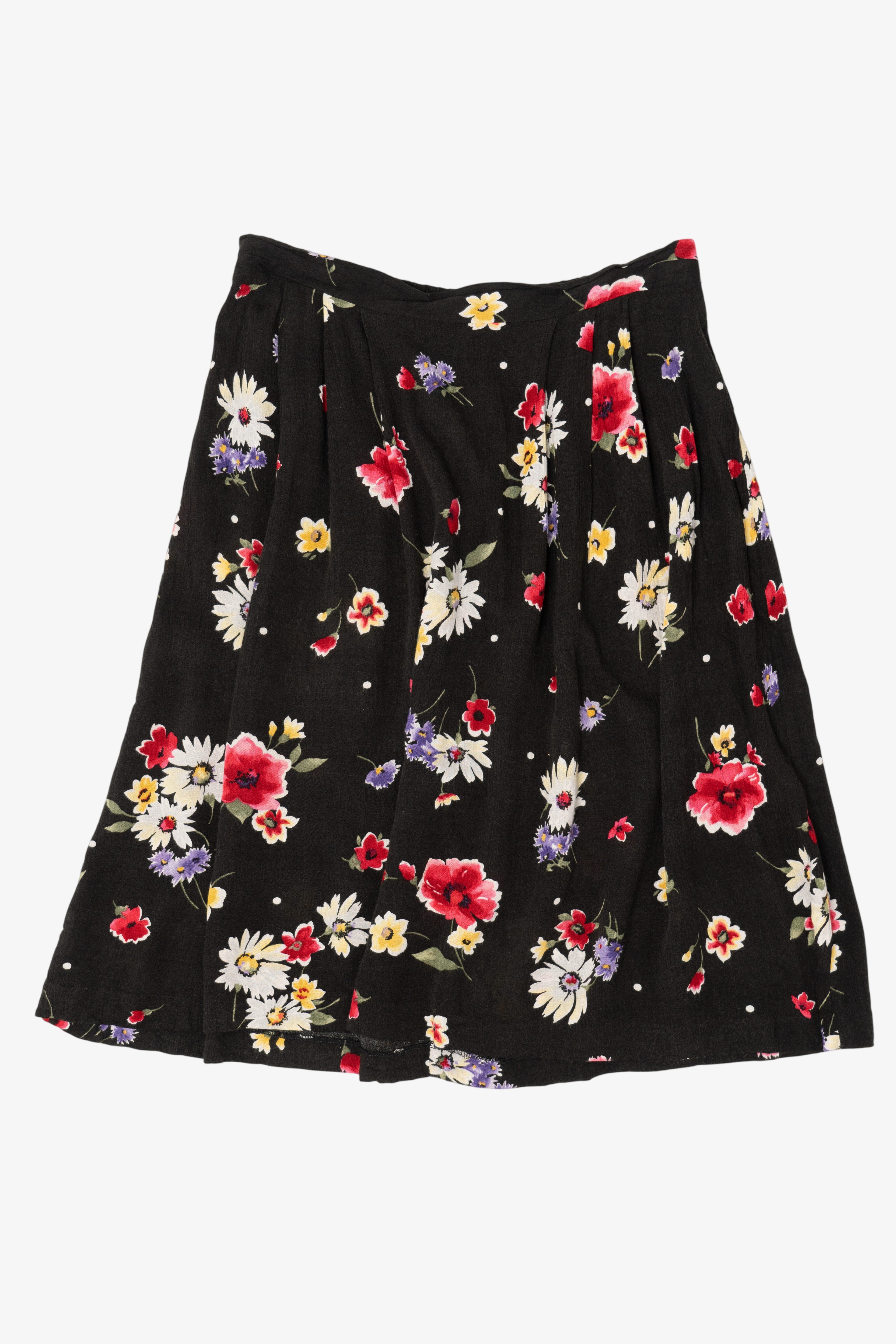 Vintage Jaclyn Smith Floral Skirt (1990s)