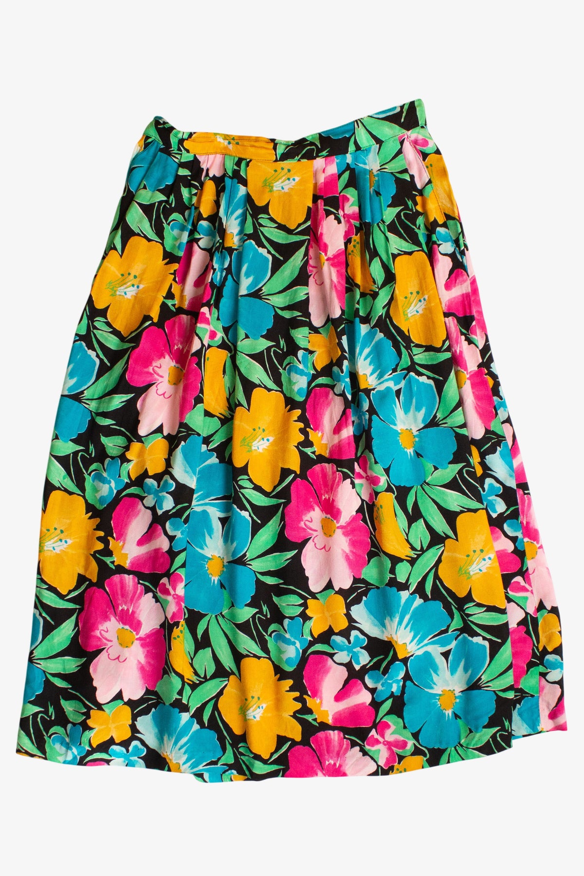 Vintage Sag Harbor Multicolor Floral Skirt (1990s)