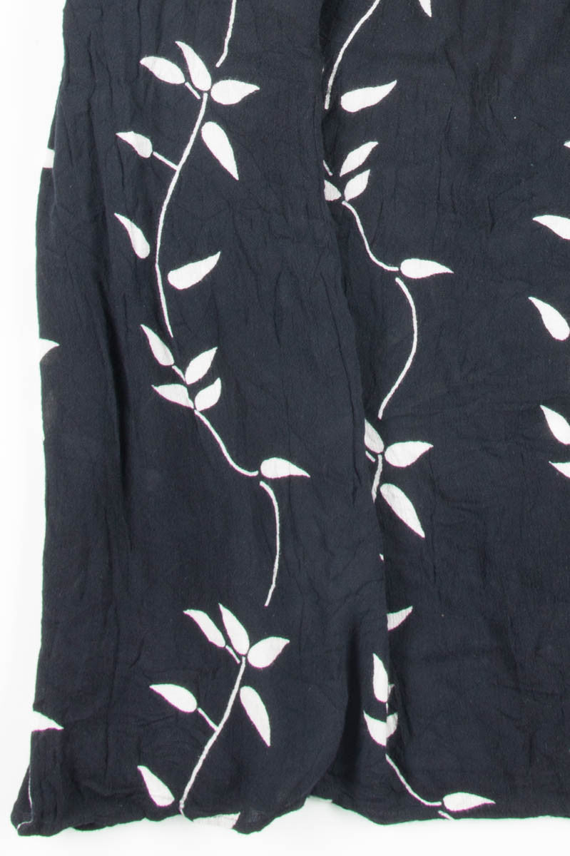 Black Leaf Hippie Skirt 1