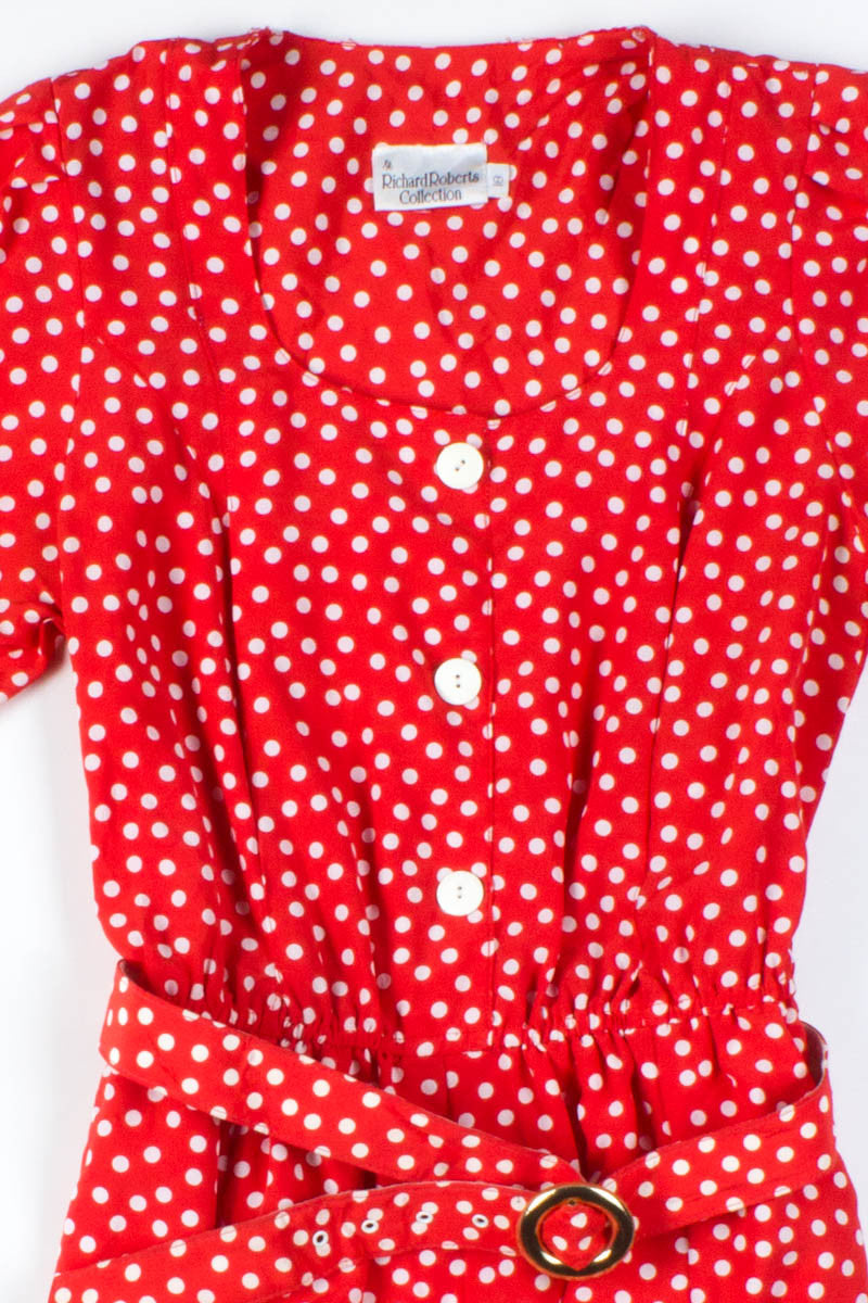 Red Polka Dot Dress