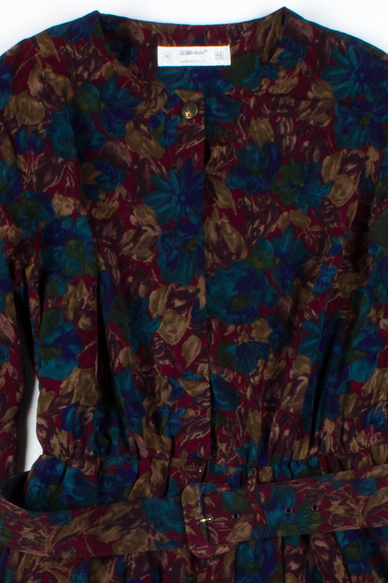 Dark Floral Dress