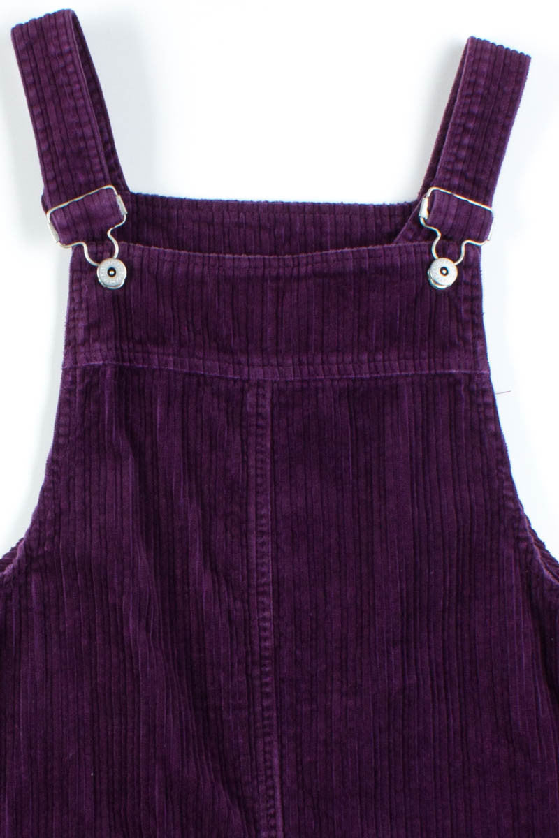 Purple Corduroy Dress