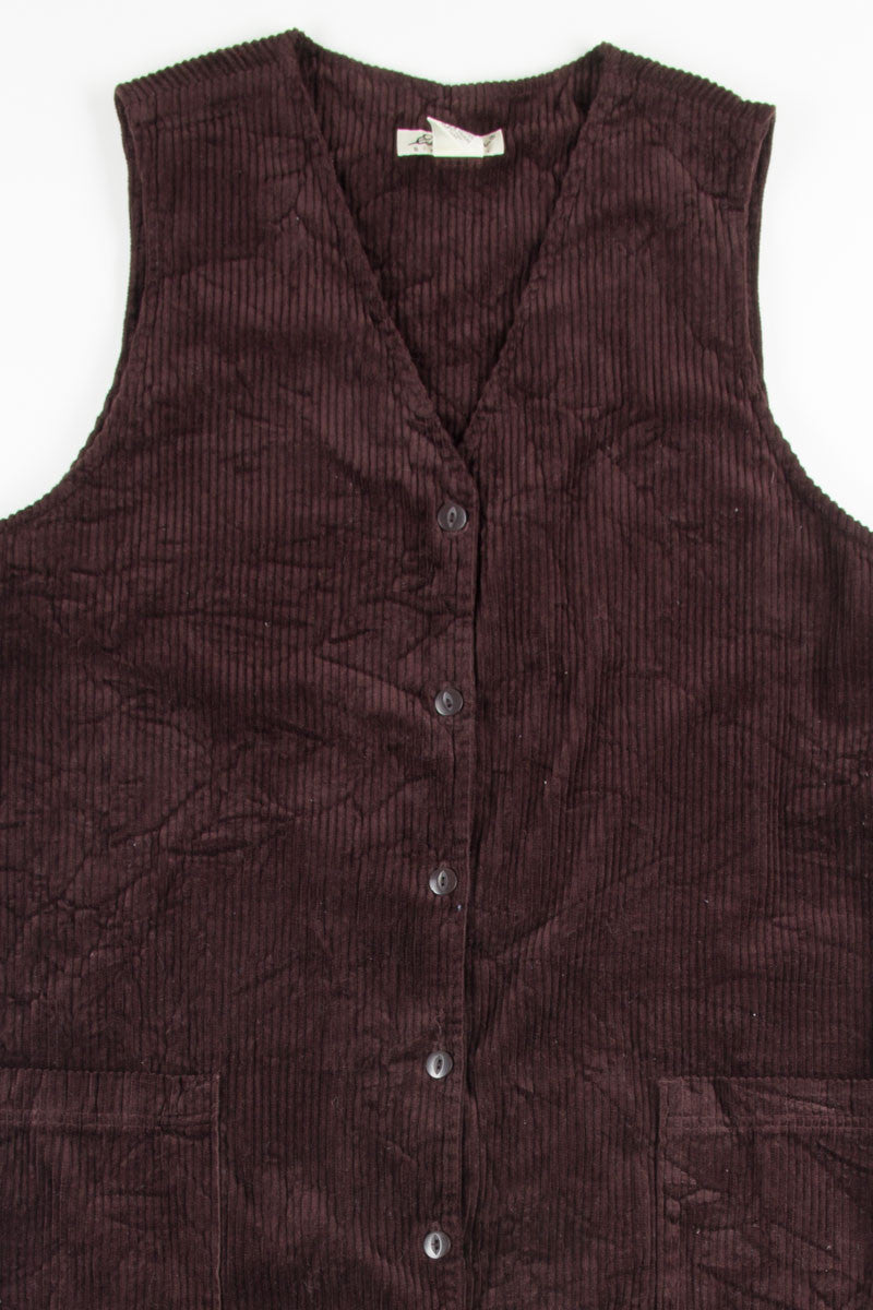 Brown Corduroy Dress