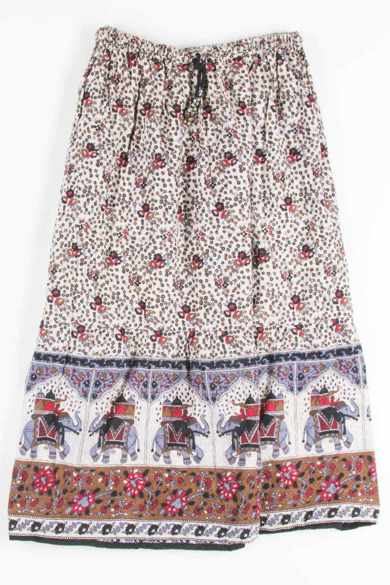 Elephant Caravan Hippie Skirt