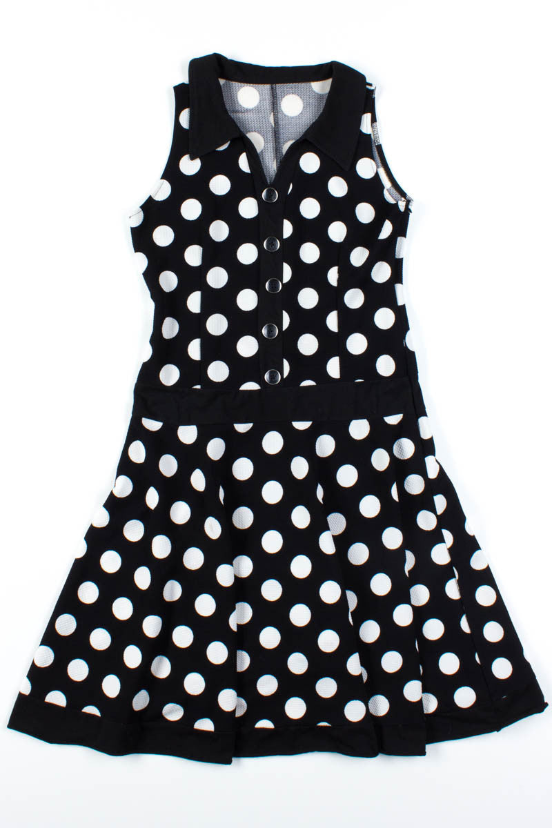 Black & White Polka Dot Dress
