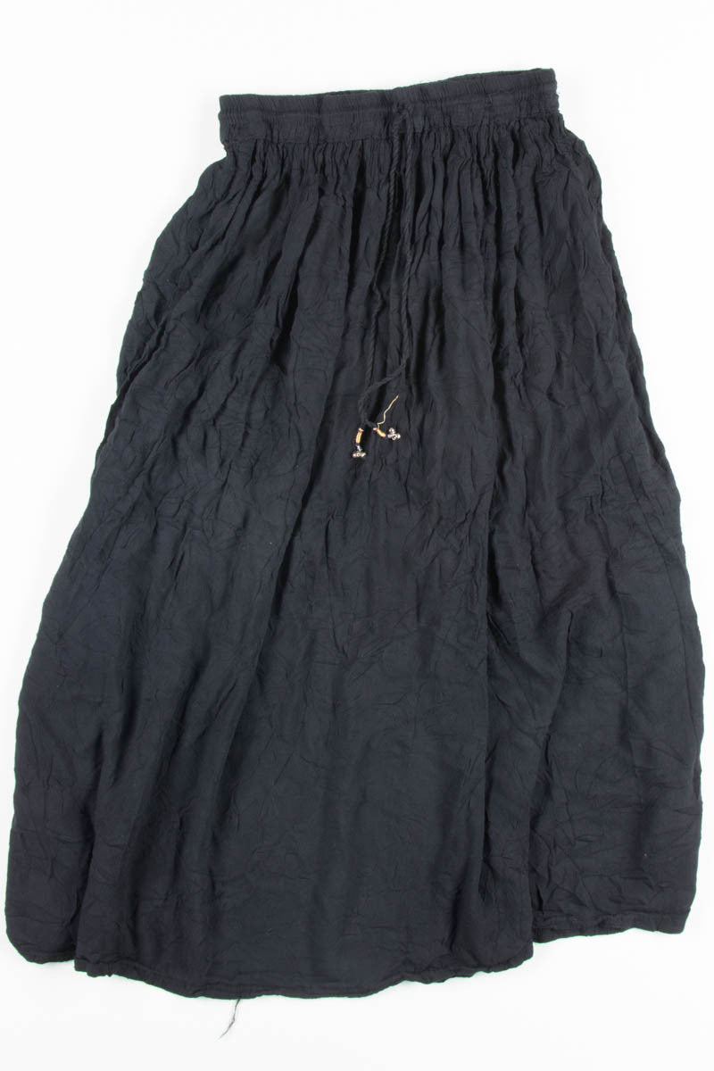 Black Hippie Skirt
