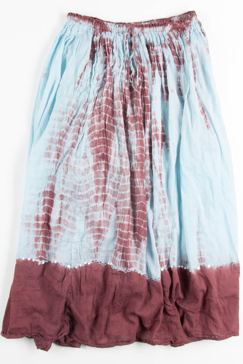 Tie Dye Sequin Skirt