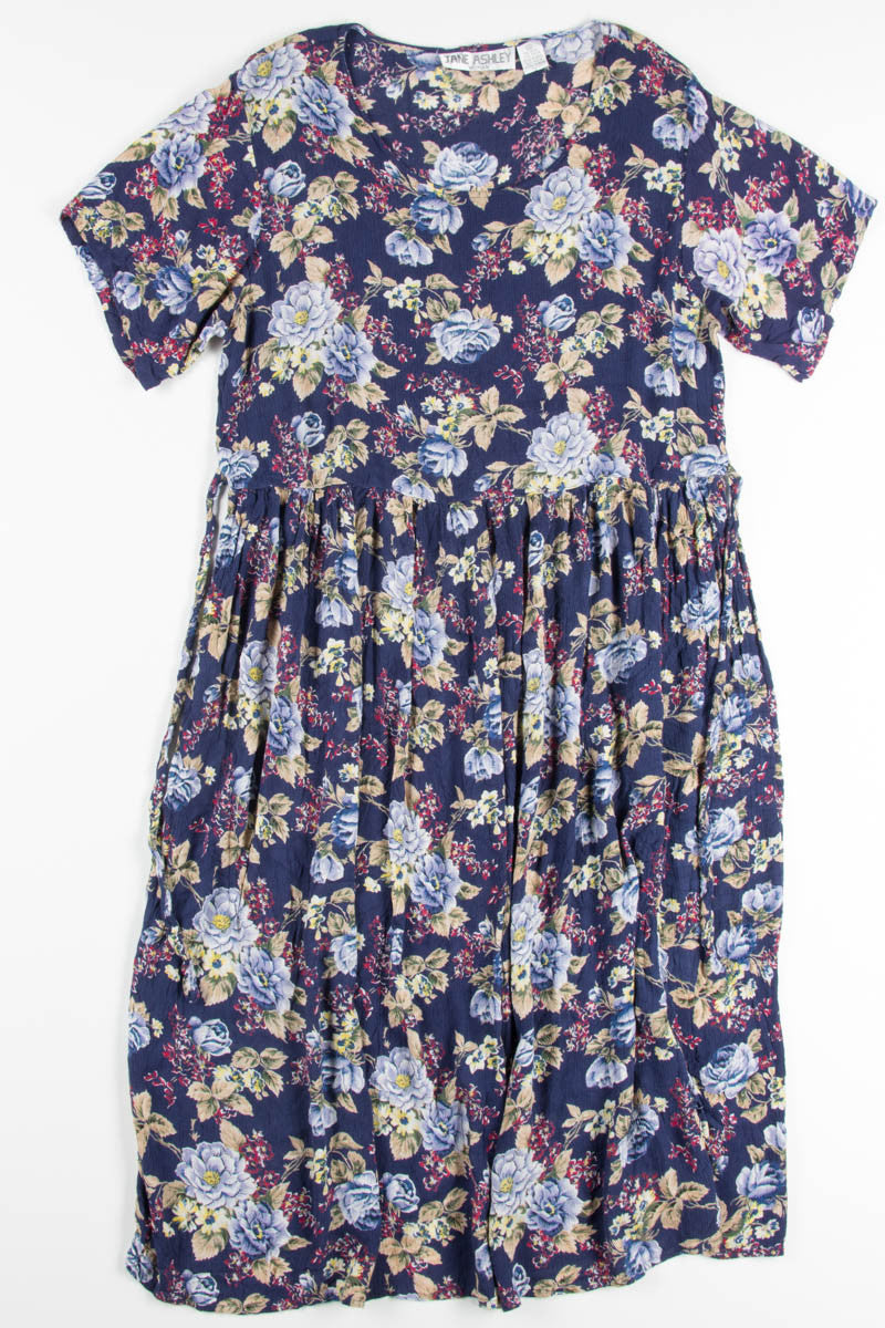Blue Floral Sundress