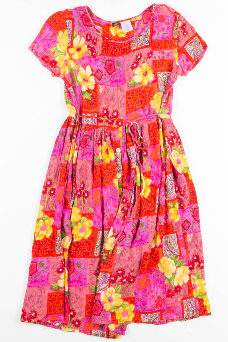 Pink Floral Sundress