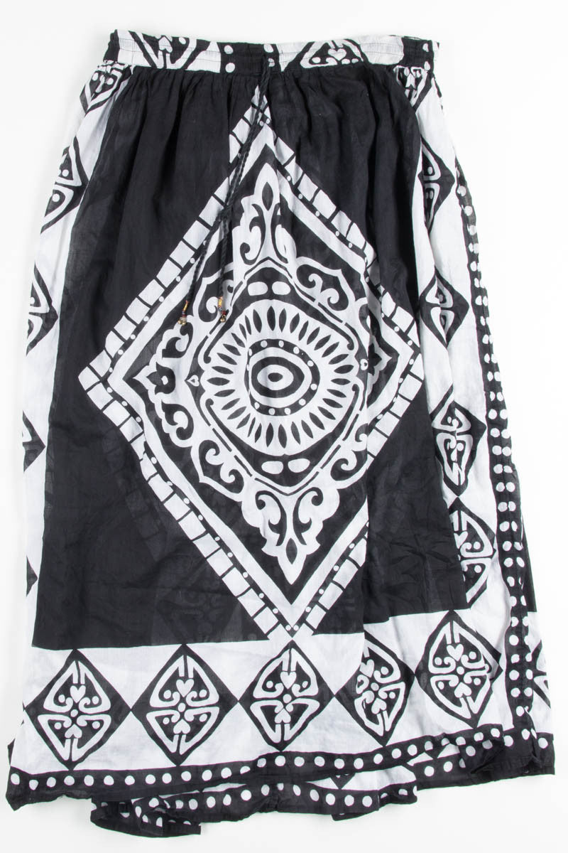Black Diamond Hippie Skirt
