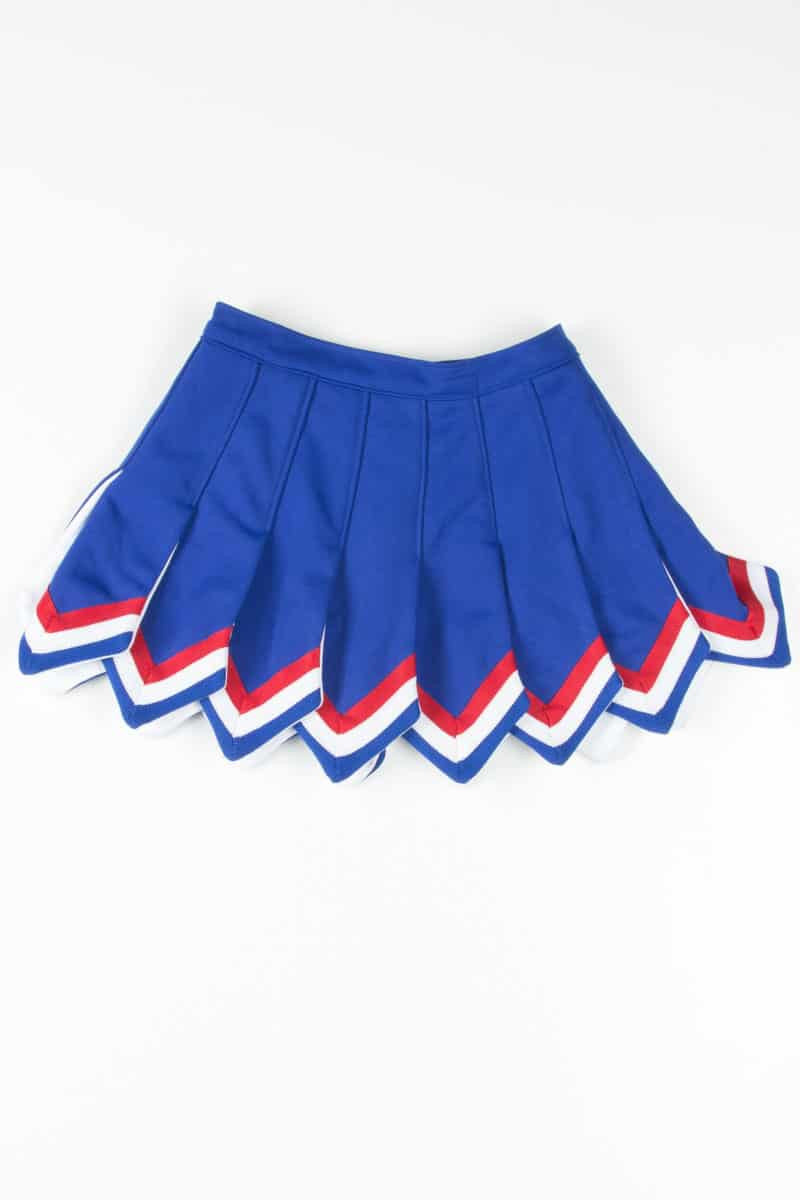 Blue Gladiator Cheer Skirt