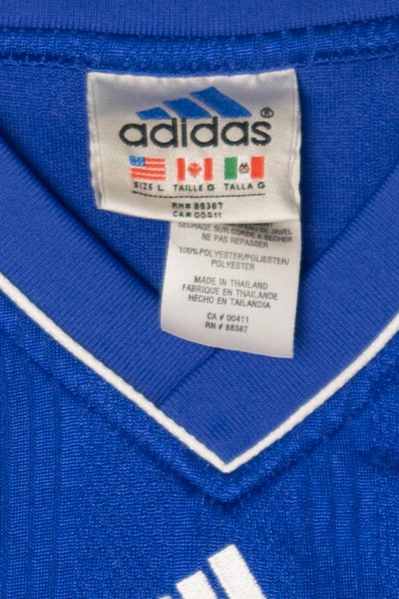 Vintage Adidas Blue Arctic Knights #19 Jersey (1990s)