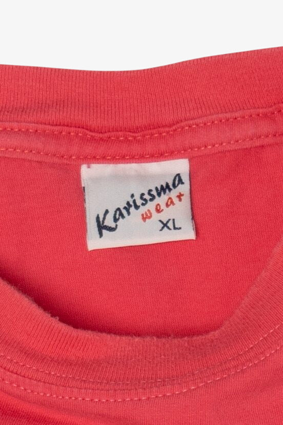 Salmon Puerto Maldonado Monkey T-Shirt (2000s)